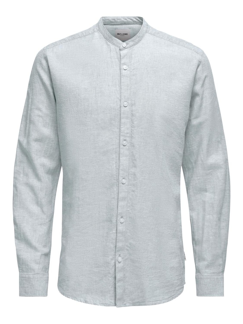 ONLY & SONS Langarmhemd "ONSCAIDEN LS SOLID LINEN MAO SHIRT NOOS" günstig online kaufen