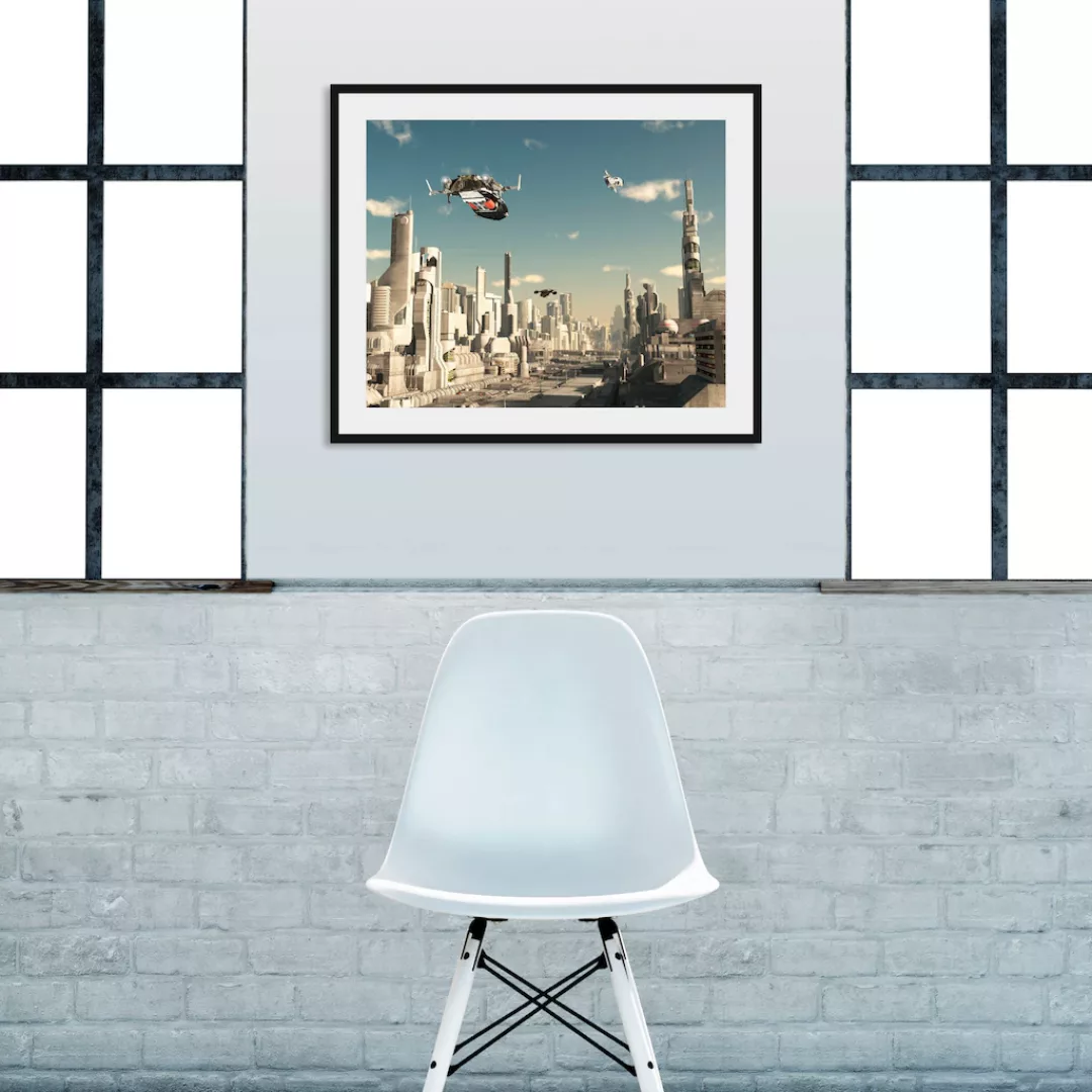 queence Bild "FUTURAMA", Städte, (1 St.) günstig online kaufen