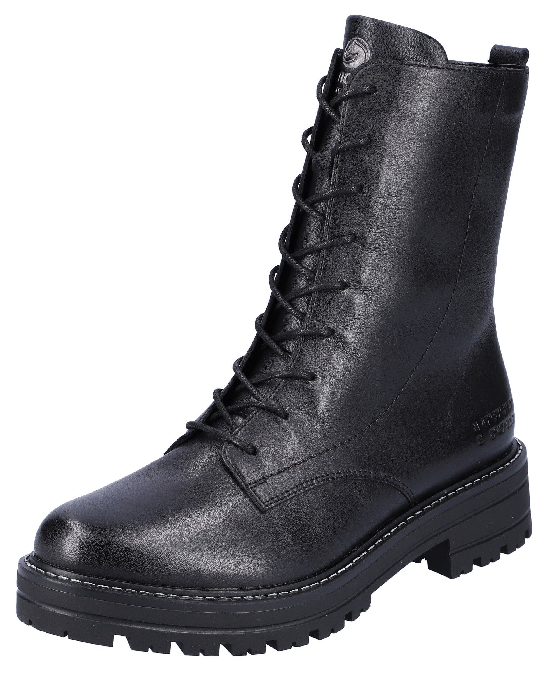 Remonte Schnürstiefelette, Blockabsatz, Schnürboots, Chunky Boots günstig online kaufen