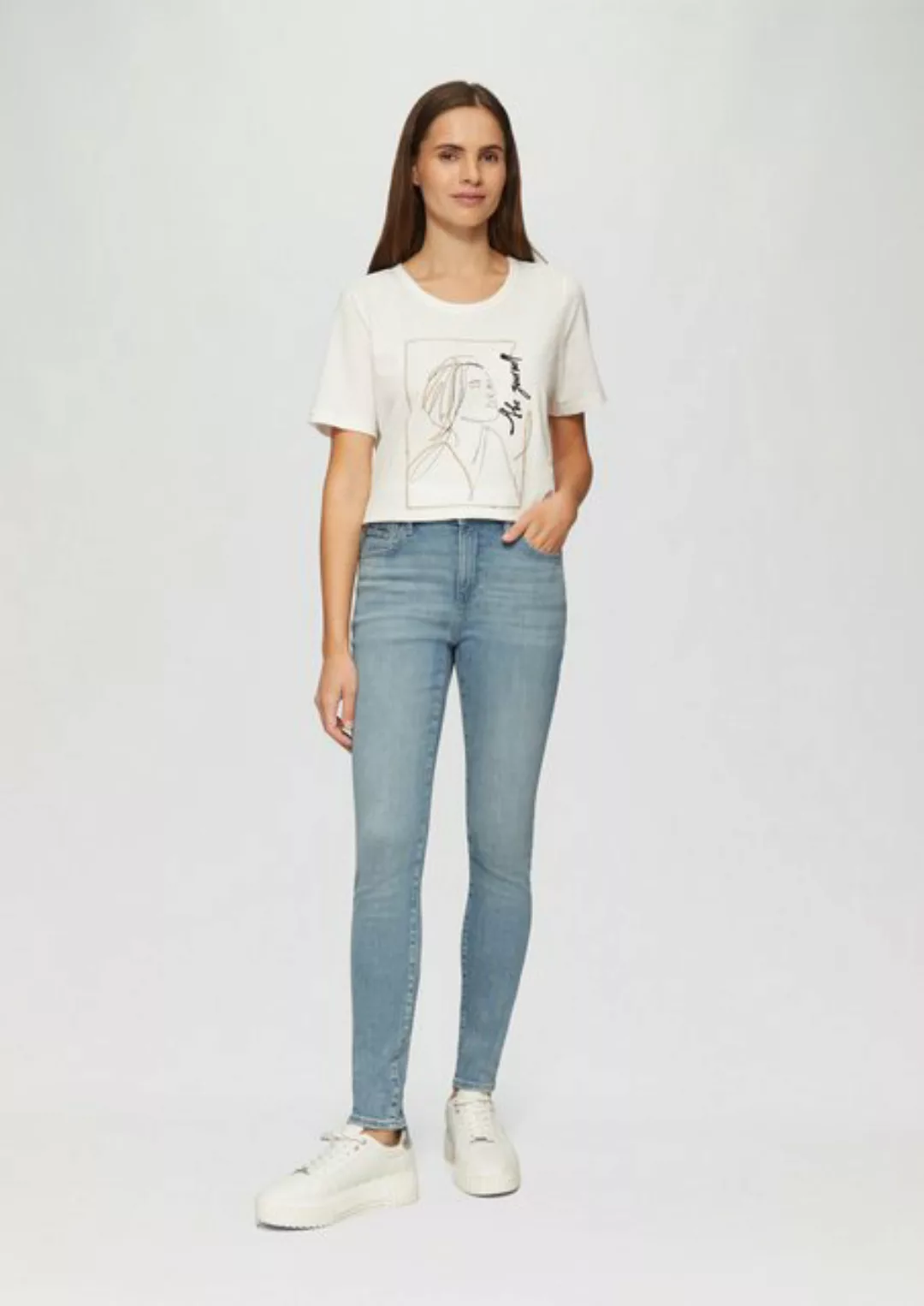 s.Oliver 5-Pocket-Jeans Jeans Izabell / Skinny Fit / Mid Rise / Skinny Leg günstig online kaufen