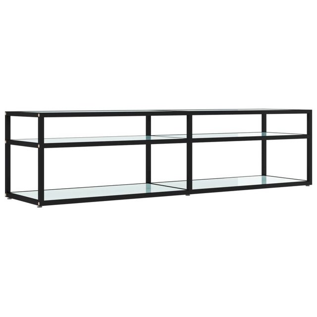 vidaXL TV-Schrank TV-Schrank Weiß Marmor-Optik 160x40x40,5 cm Hartglas Lowb günstig online kaufen