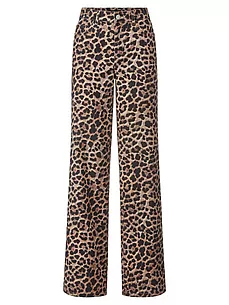 Wide Fit-Jeans Peter Hahn beige günstig online kaufen