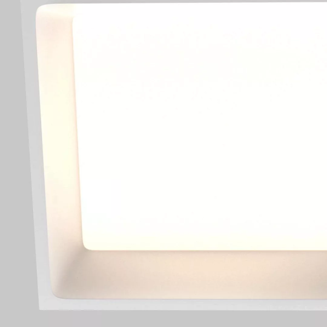 LED Einbauleuchte Okno in Weiß 24W 1730lm IP44 günstig online kaufen