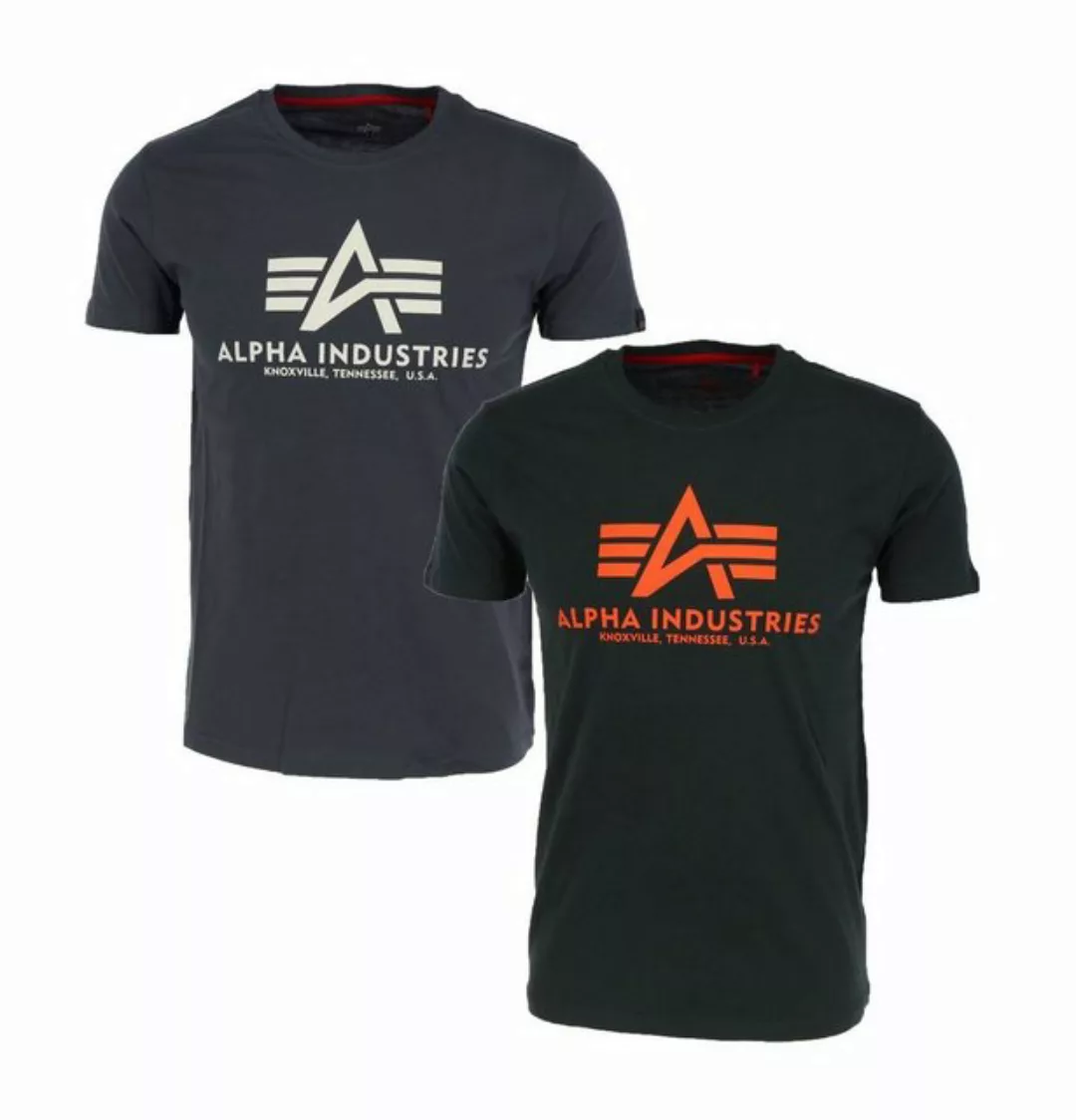 Alpha Industries T-Shirt Basic T 2 Pack (2-tlg) günstig online kaufen