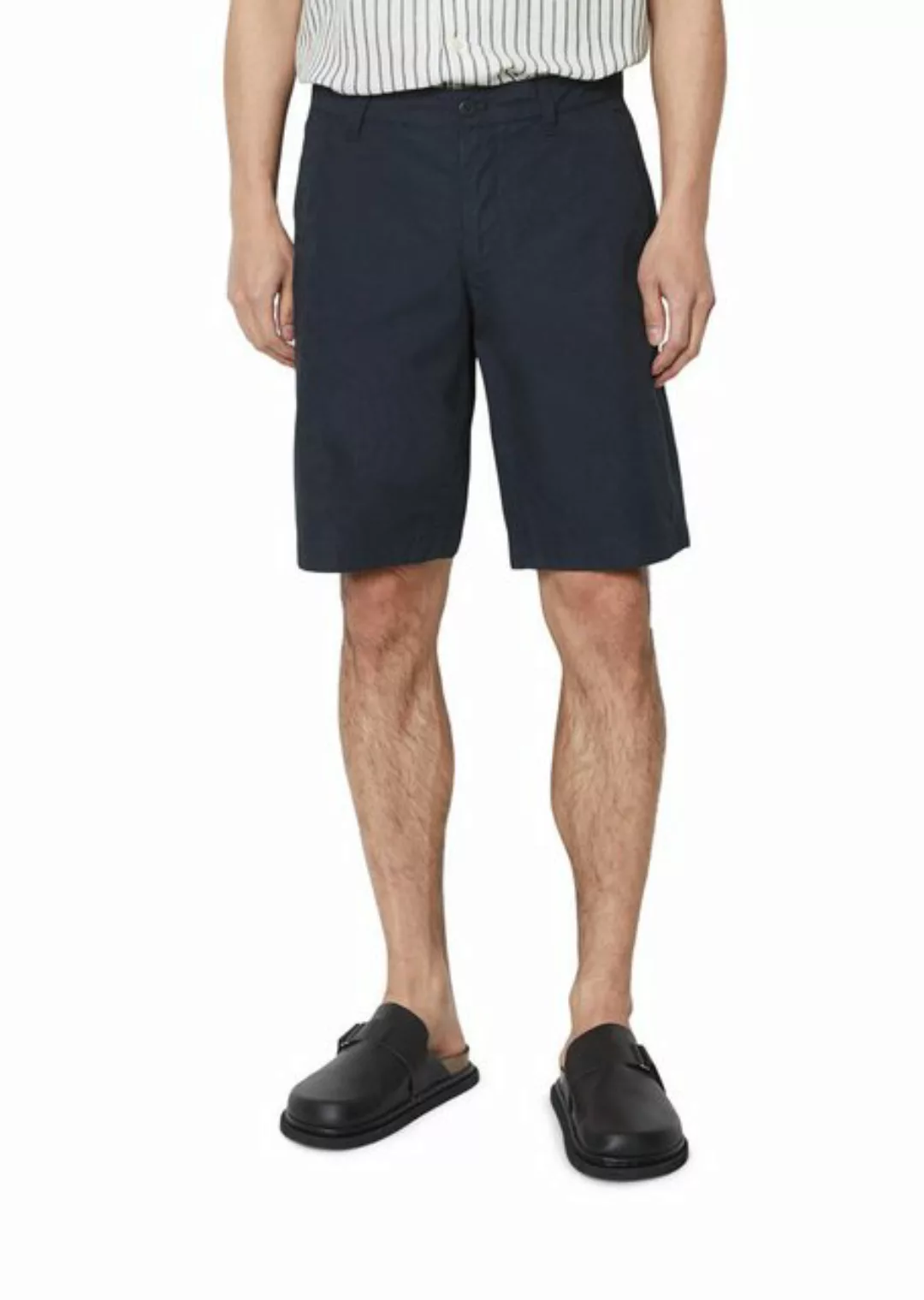 Marc O'Polo Shorts aus Bio-Baumwoll-Popeline günstig online kaufen
