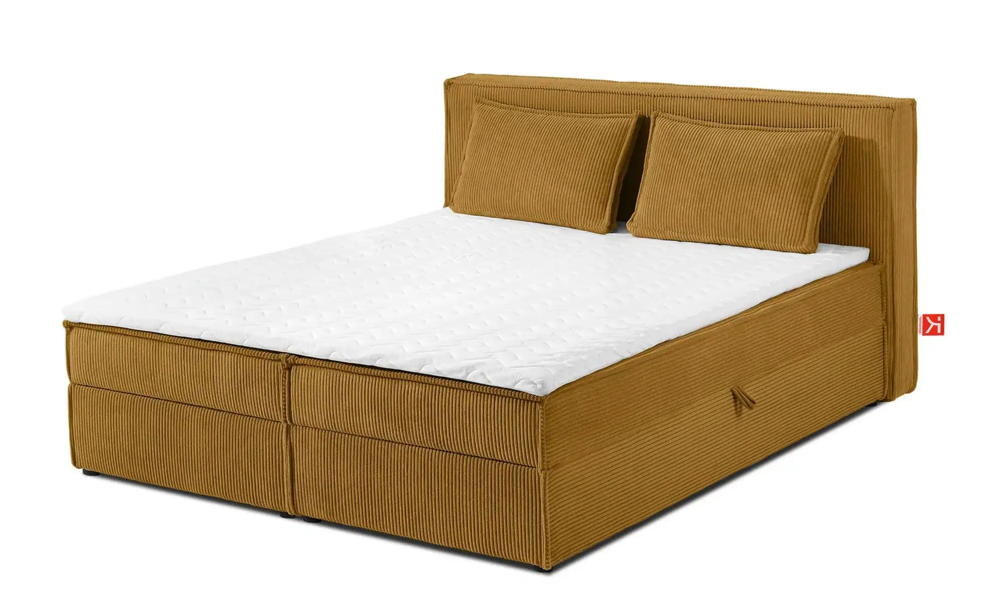 KONSIMO Boxbett  Roti ¦ gelb ¦ Maße (cm): B: 165 H: 95 Betten > Polsterbett günstig online kaufen