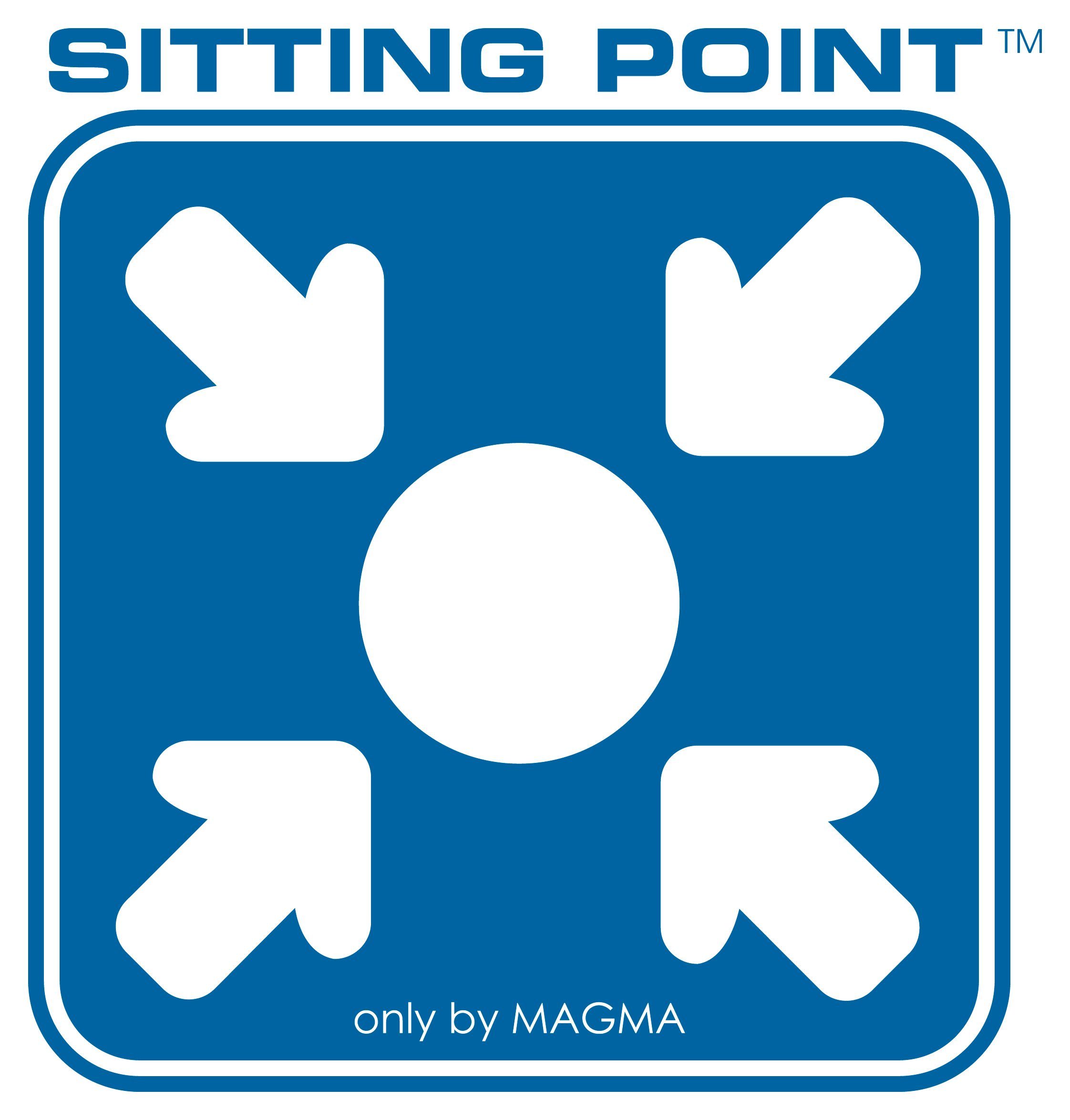 Sitting Point Sessel Rock Korfu 280 l Mittelgrau günstig online kaufen