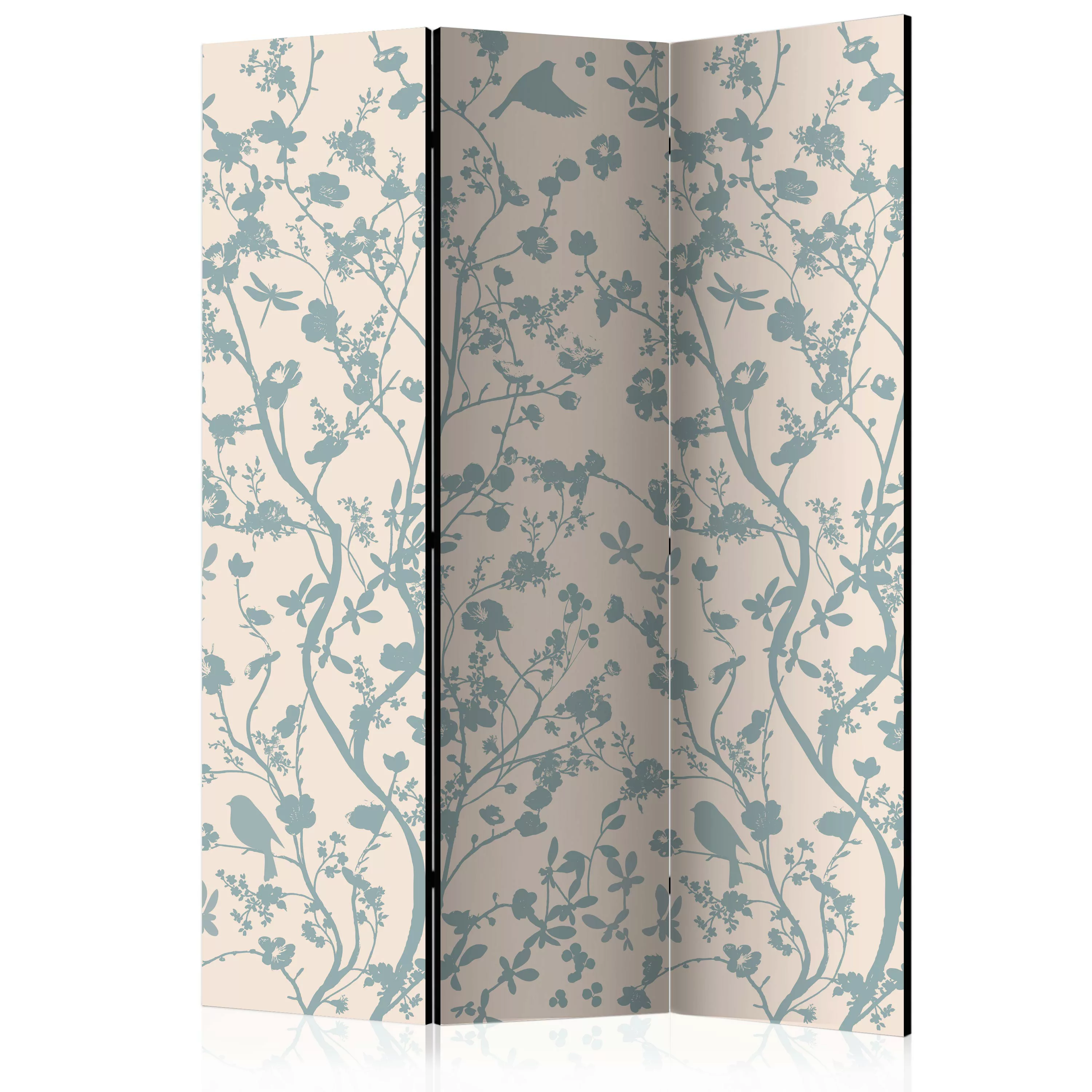 3-teiliges Paravent - Spring Commotion [room Dividers] günstig online kaufen