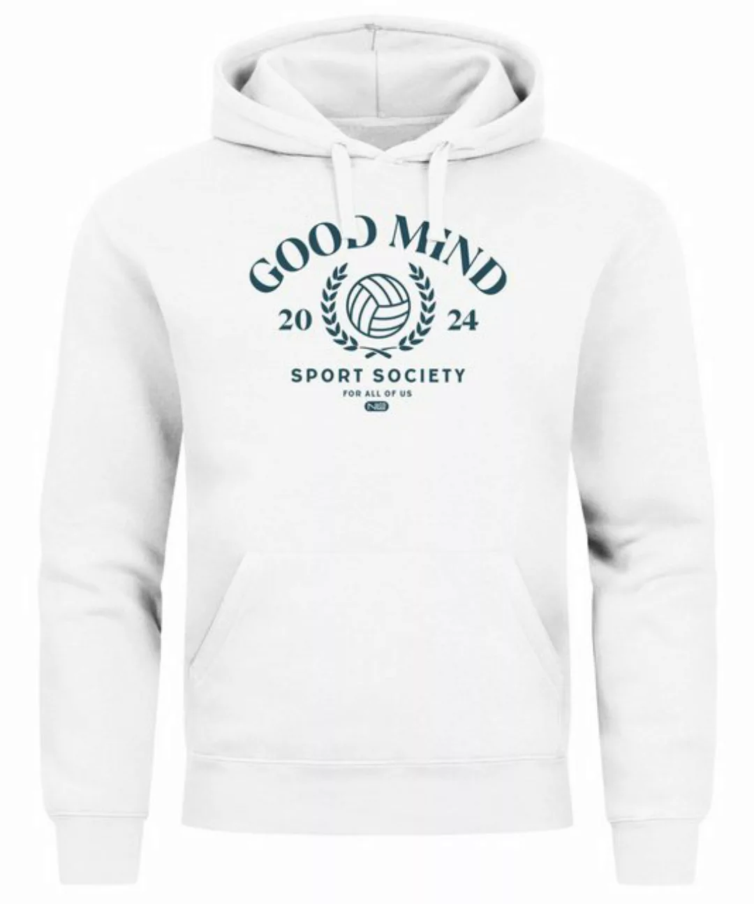 Neverless Hoodie Hoodie Herren Print Aufdruck Sport Volleyball Grafik Good günstig online kaufen