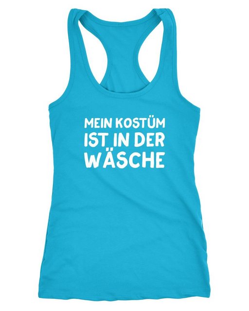 MoonWorks Tanktop Damen Tanktop Mein Kostüm ist in der Wäsche Spruch Faschi günstig online kaufen