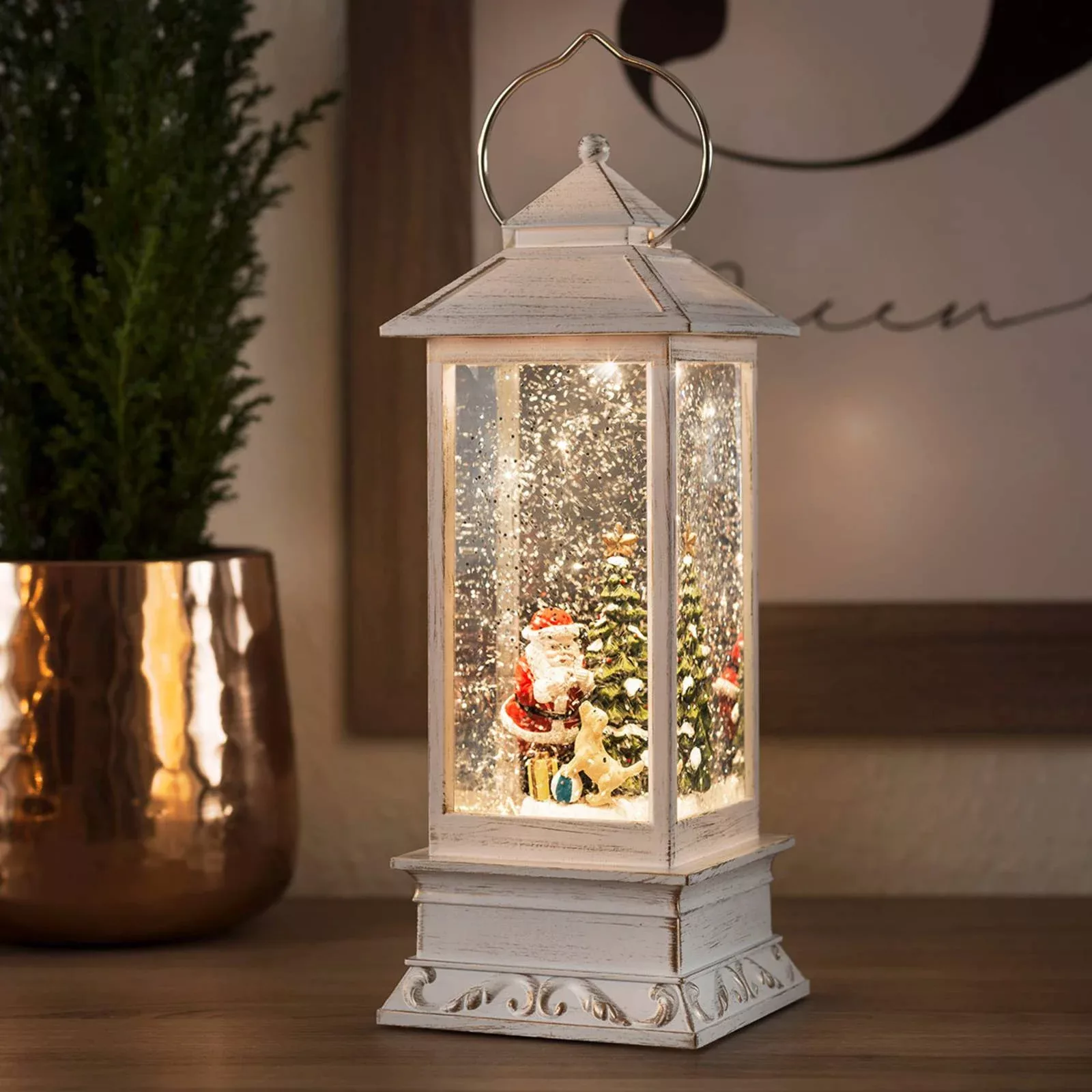 KONSTSMIDE LED Dekolicht »Weihnachtsdeko«, 1 flammig-flammig, LED Wasserlat günstig online kaufen