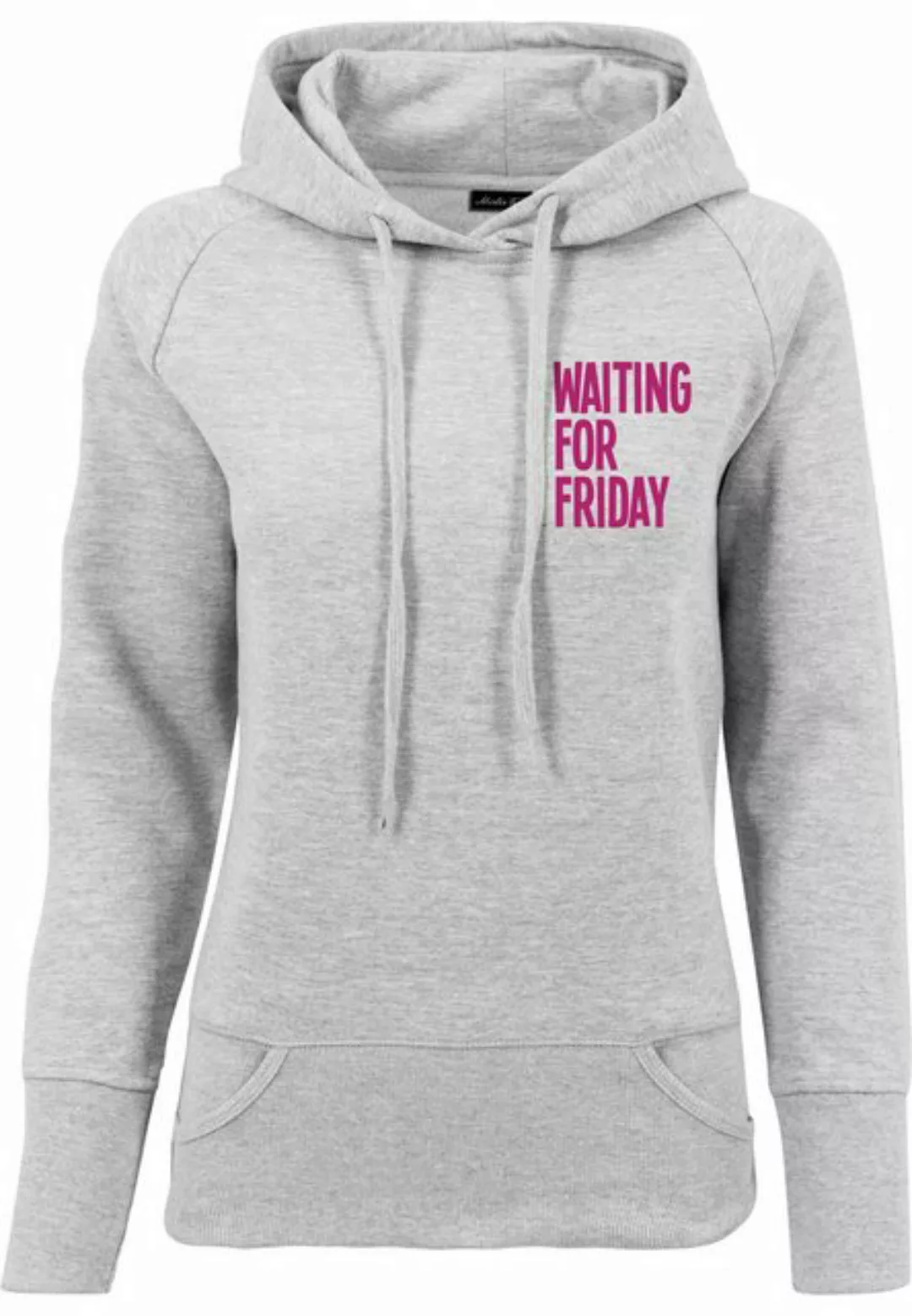 MisterTee Kapuzenpullover MisterTee Damen Ladies Waiting For Friday Hoody ( günstig online kaufen