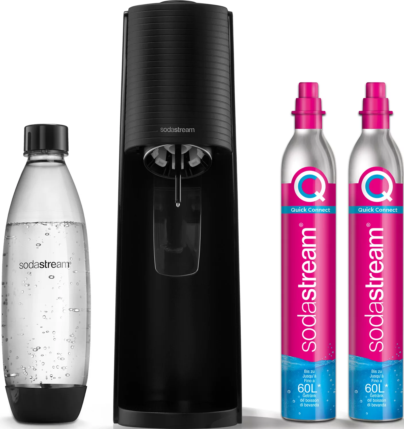 SodaStream Wassersprudler »TERRA Bundle«, (Set, 4 tlg.), SodaStreamWassersp günstig online kaufen