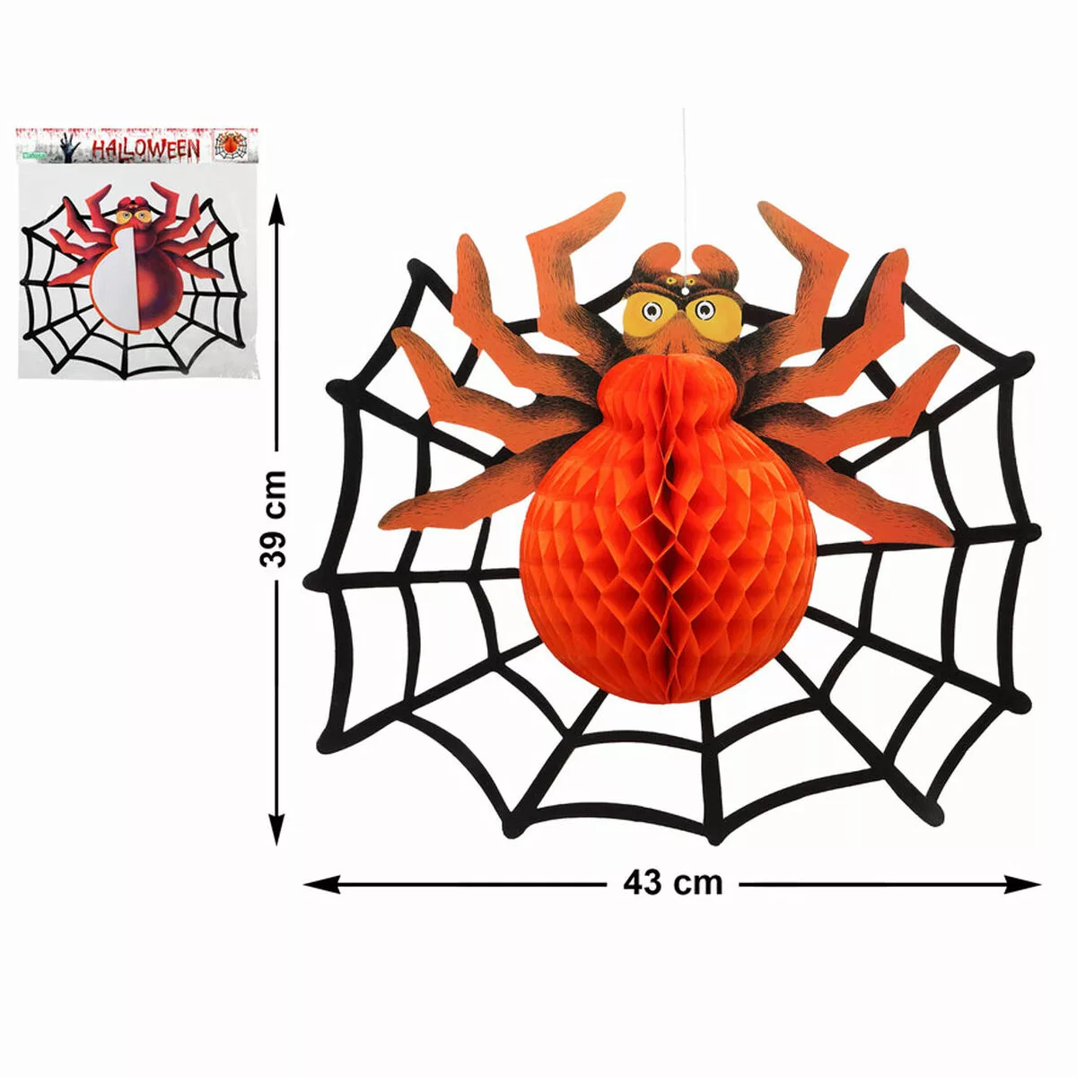Laterne Spinne Halloween günstig online kaufen