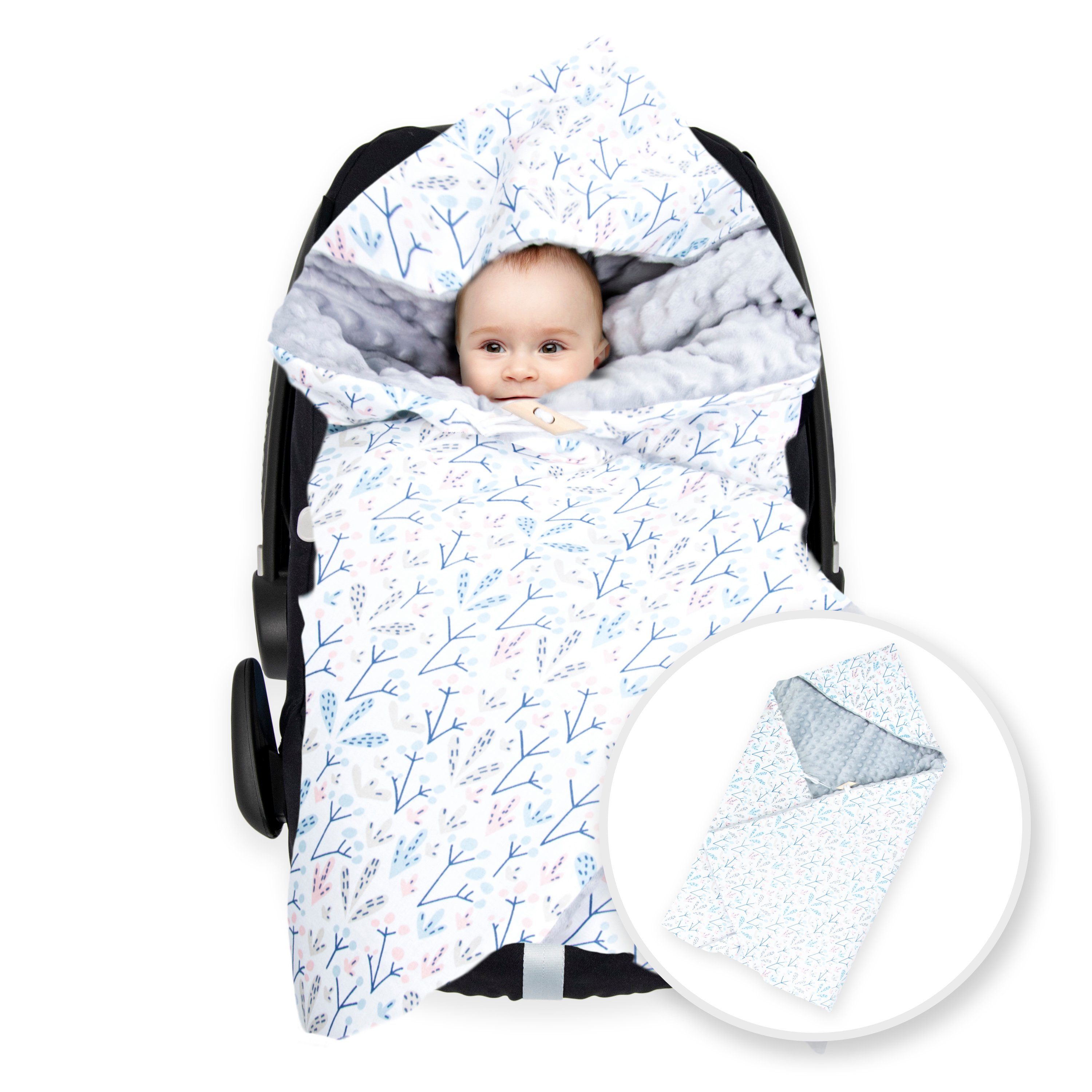 Einschlagdecke Babyschale - Kuscheldecke - Decke günstig online kaufen