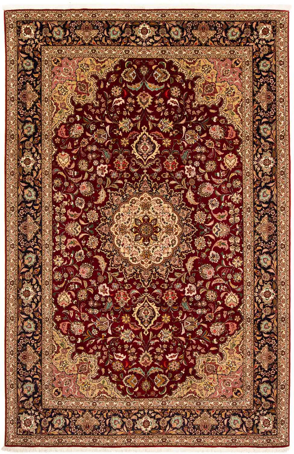 morgenland Orientteppich »Perser - Täbriz - Royal - 310 x 202 cm - dunkelro günstig online kaufen