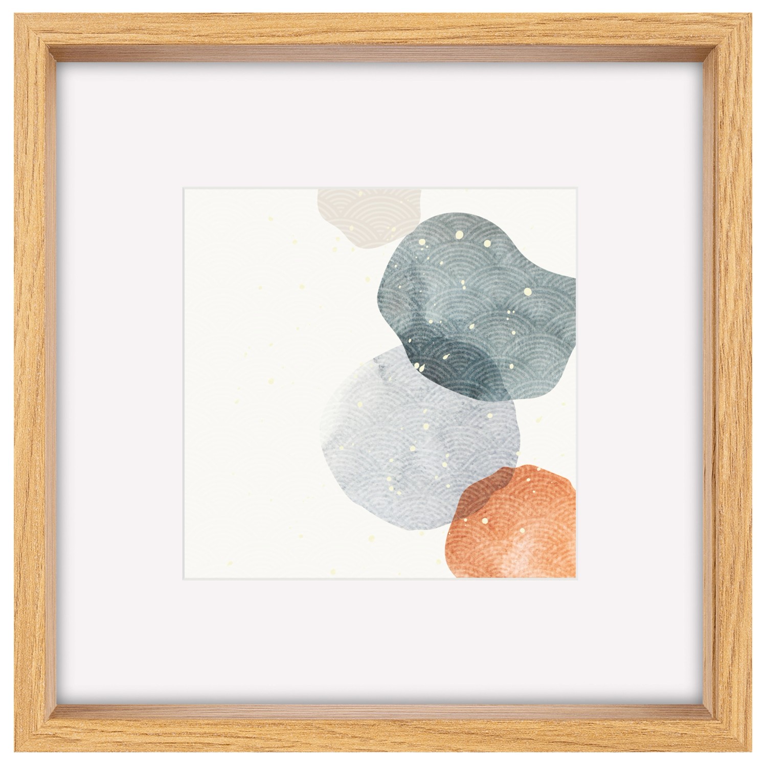 walther design Shape 3D FSC-Holzrahmen 50x50 cm Eiche HNX550E günstig online kaufen