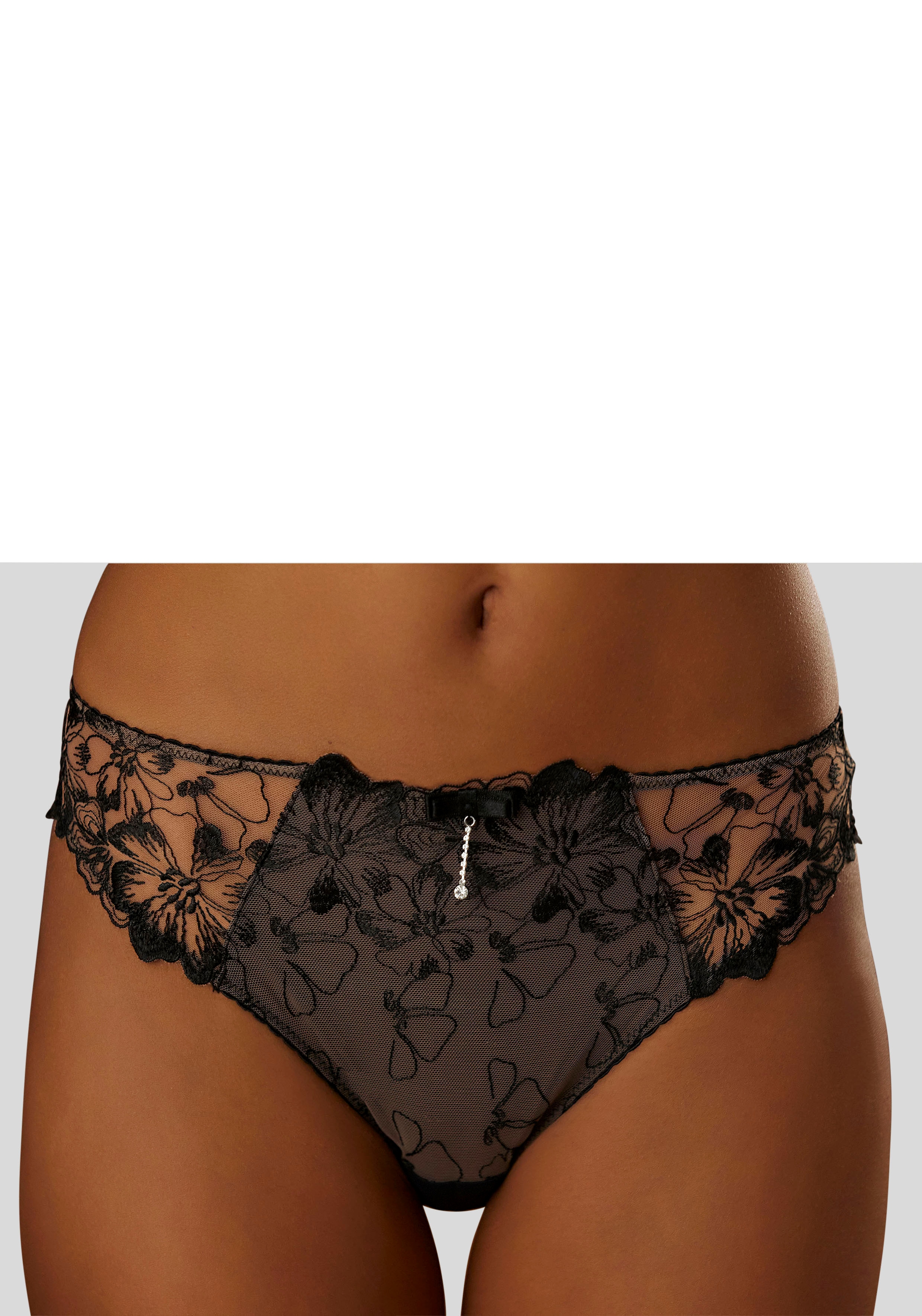 JETTE Tanga, in einzigartigem Blumen-Design günstig online kaufen