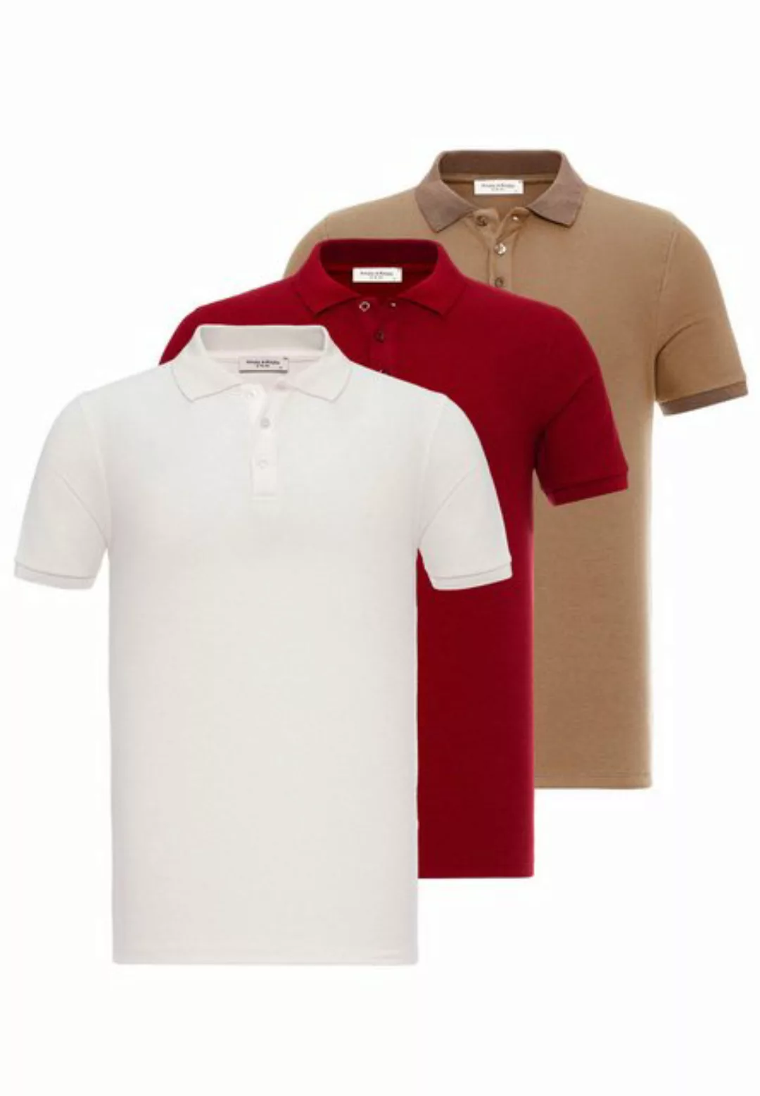 anou anou Poloshirt Mori - Regular Fit - Short Sleeve Polo günstig online kaufen