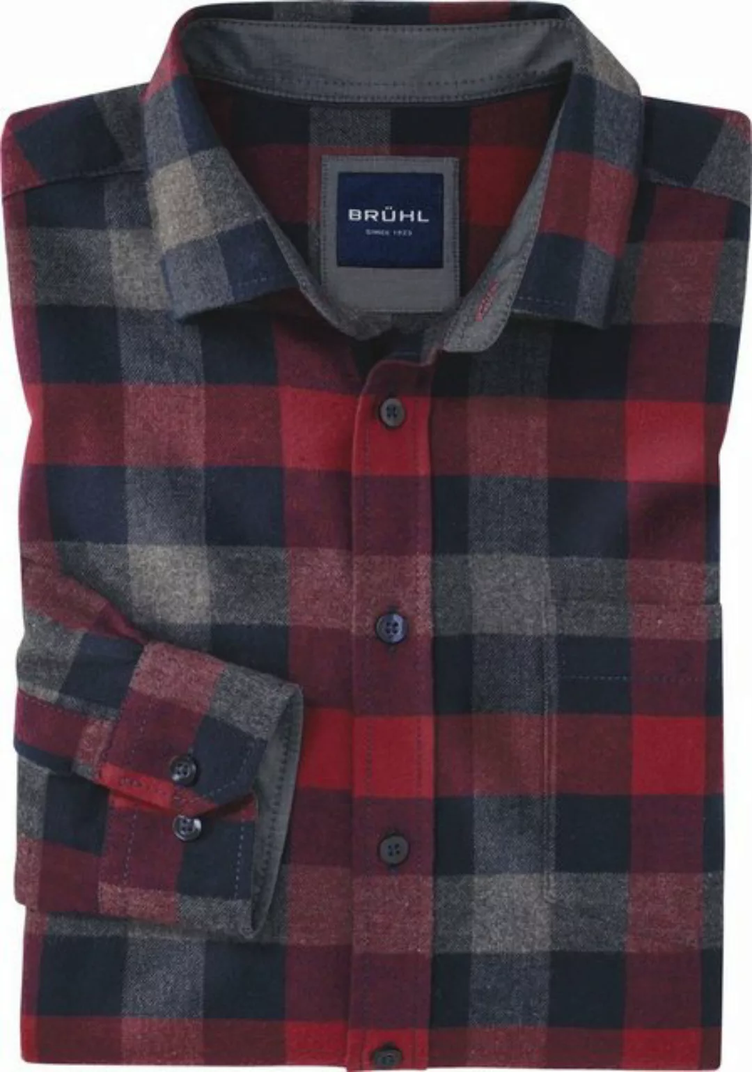 Brühl Flanellhemd hautfreundlich, aus reiner Baumwolle günstig online kaufen