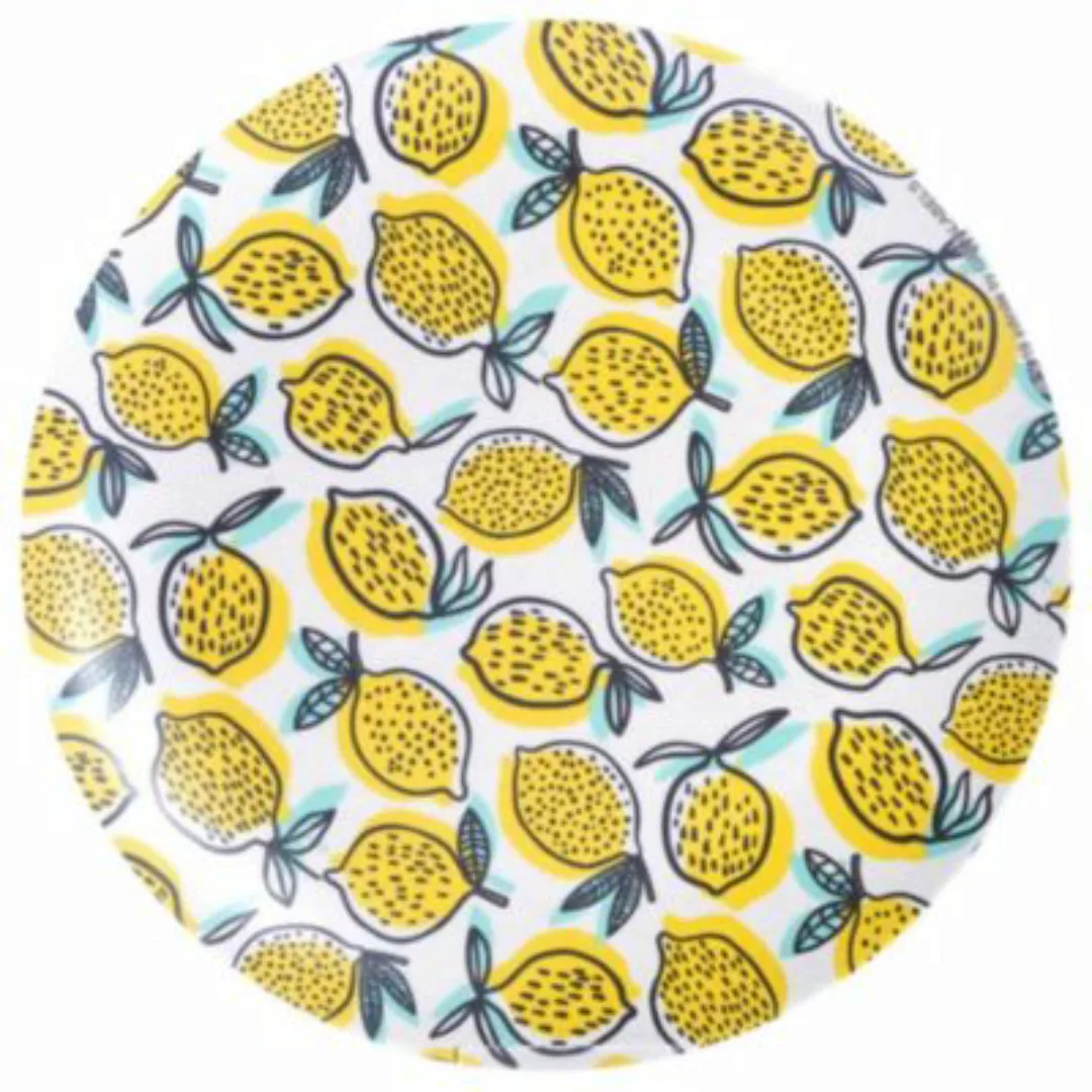 Geda Labels Teller Zitronen 24,5cm Kinderteller bunt günstig online kaufen