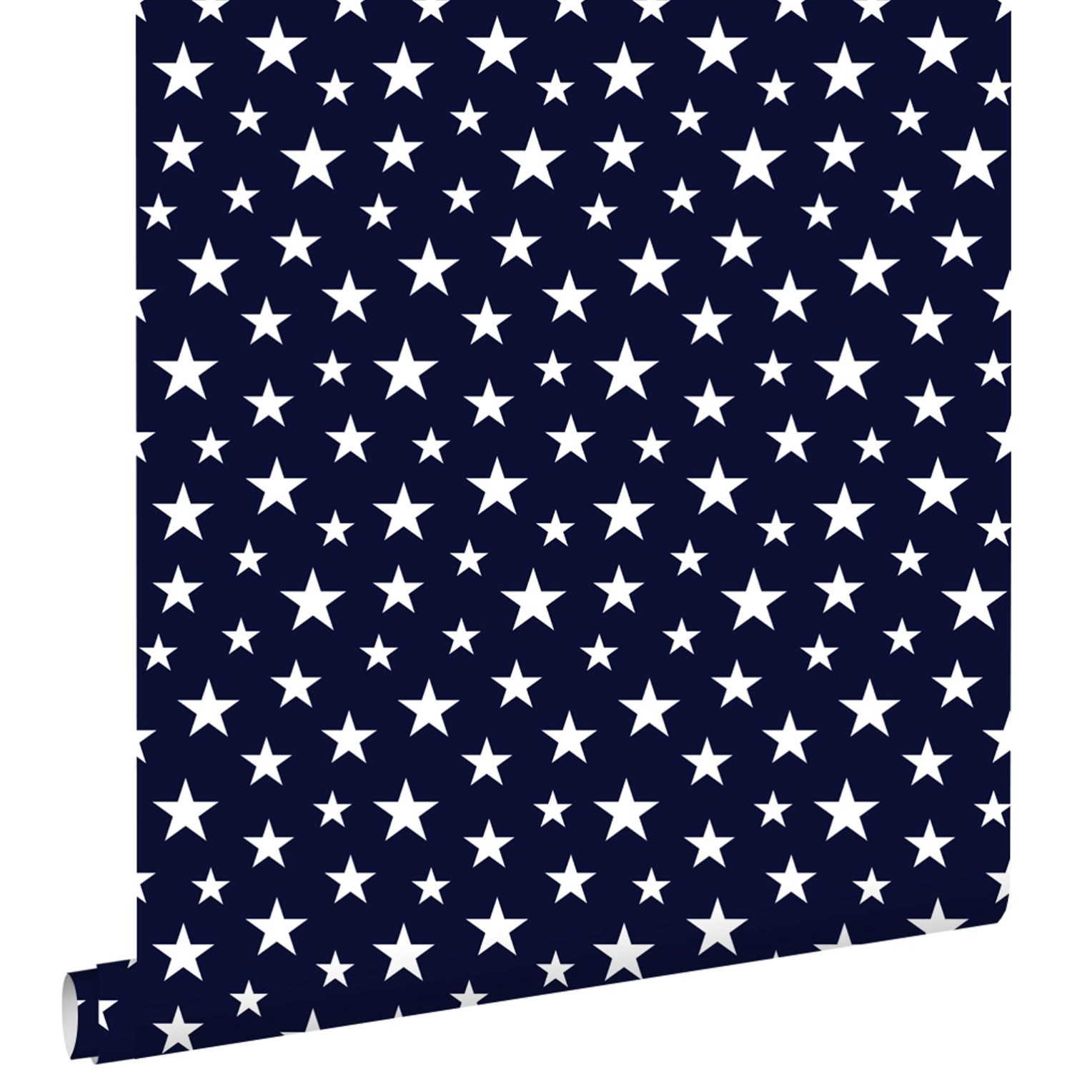 ESTAhome Tapete Kleine Sterne Dunkelblau 53 cm x 10,05 m 138730 günstig online kaufen