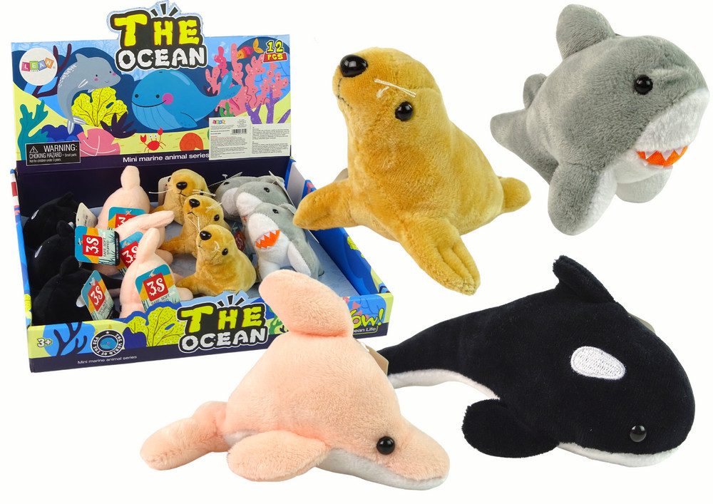 LEAN Toys Tierkuscheltier Meerestiere Mini Plüschtier günstig online kaufen