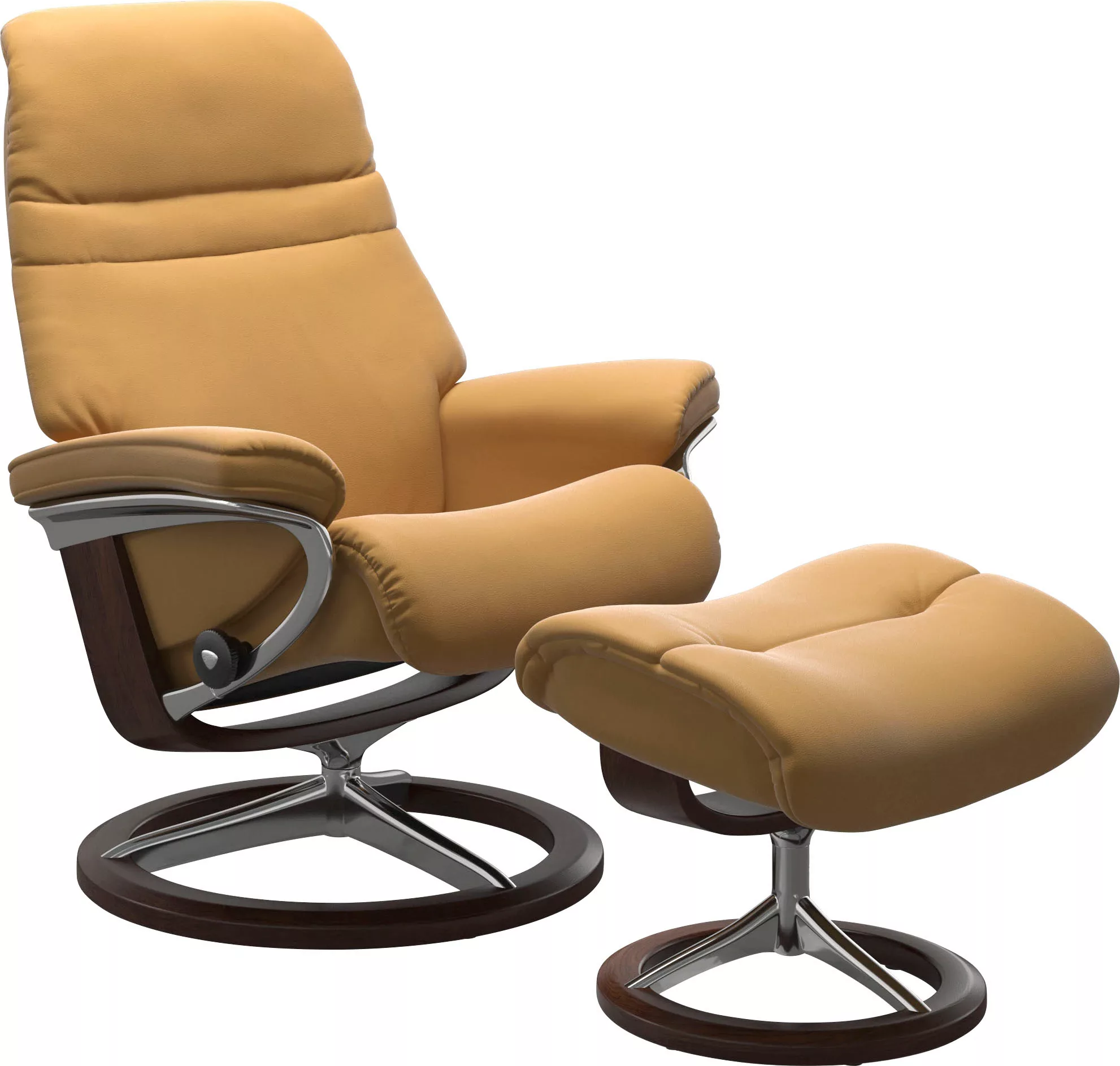 Stressless Relaxsessel "Sunrise", mit Signature Base, Größe M, Gestell Brau günstig online kaufen