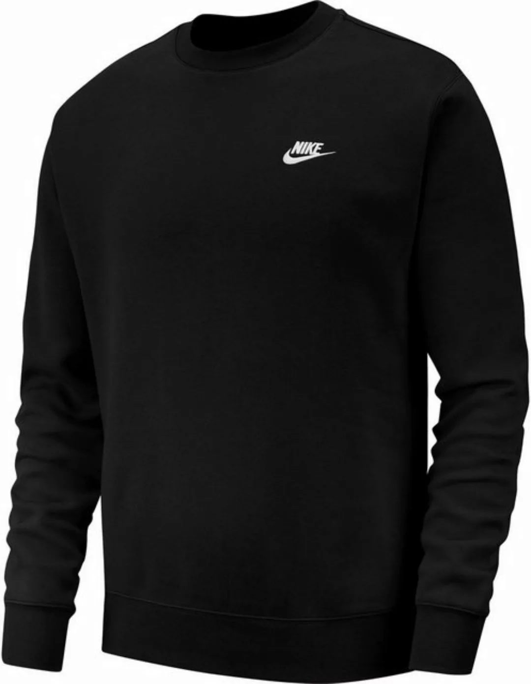 Nike Sweatshirt M NSW CLUB CRW BB BLACK/WHITE günstig online kaufen