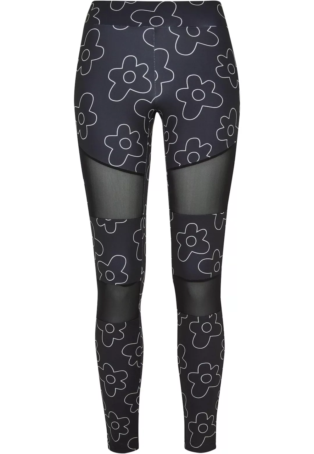 URBAN CLASSICS Leggings "Urban Classics Damen Ladies Tech Mesh AOP Leggings günstig online kaufen