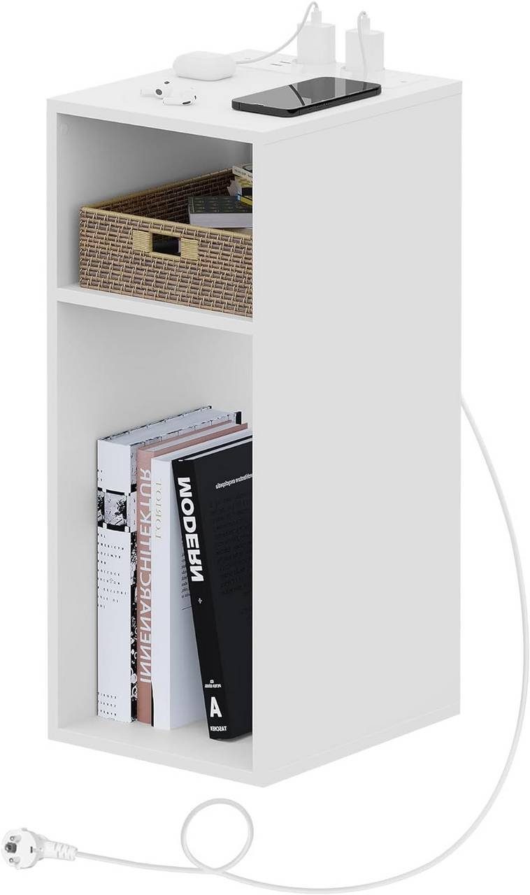 Woltu Nachttisch (1-St), mit Ladefunktion, schmaler günstig online kaufen