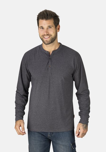 HERO by John Medoox Businessshirt Workwear Longsleeve Henley-Shirt Longslee günstig online kaufen