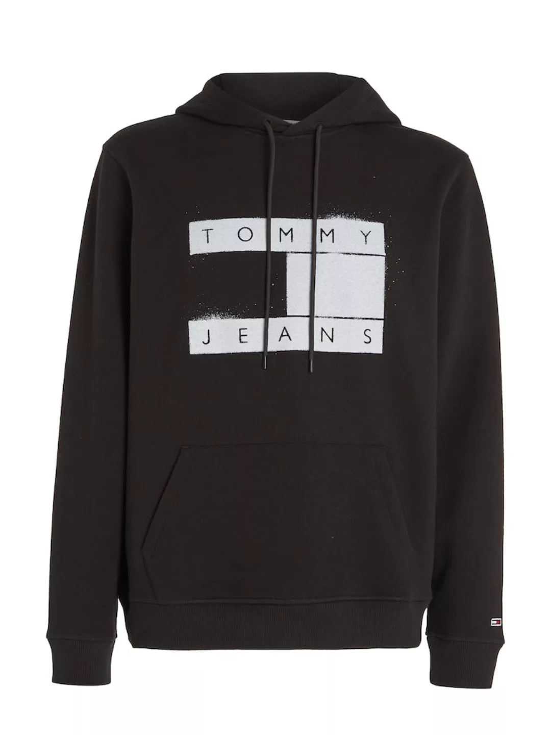 Tommy Jeans Kapuzensweatshirt TJM REG FLAG SPRAY HOODIE günstig online kaufen