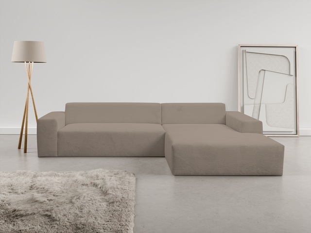 WERK2 Ecksofa »Zeus-XL, Mega-Sofa mit großer Sitztiefe, Stellmaße 311cm x 2 günstig online kaufen