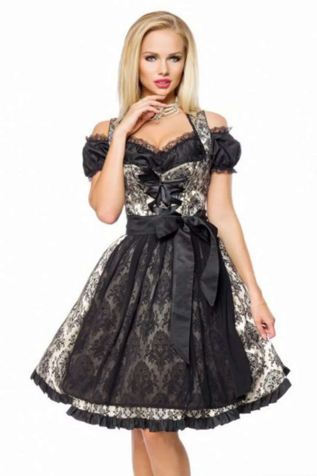 Dirndline Dirndl Wiesn Dirndl Kleid Oktoberfest Tracht Wasn Outfit Trachten günstig online kaufen