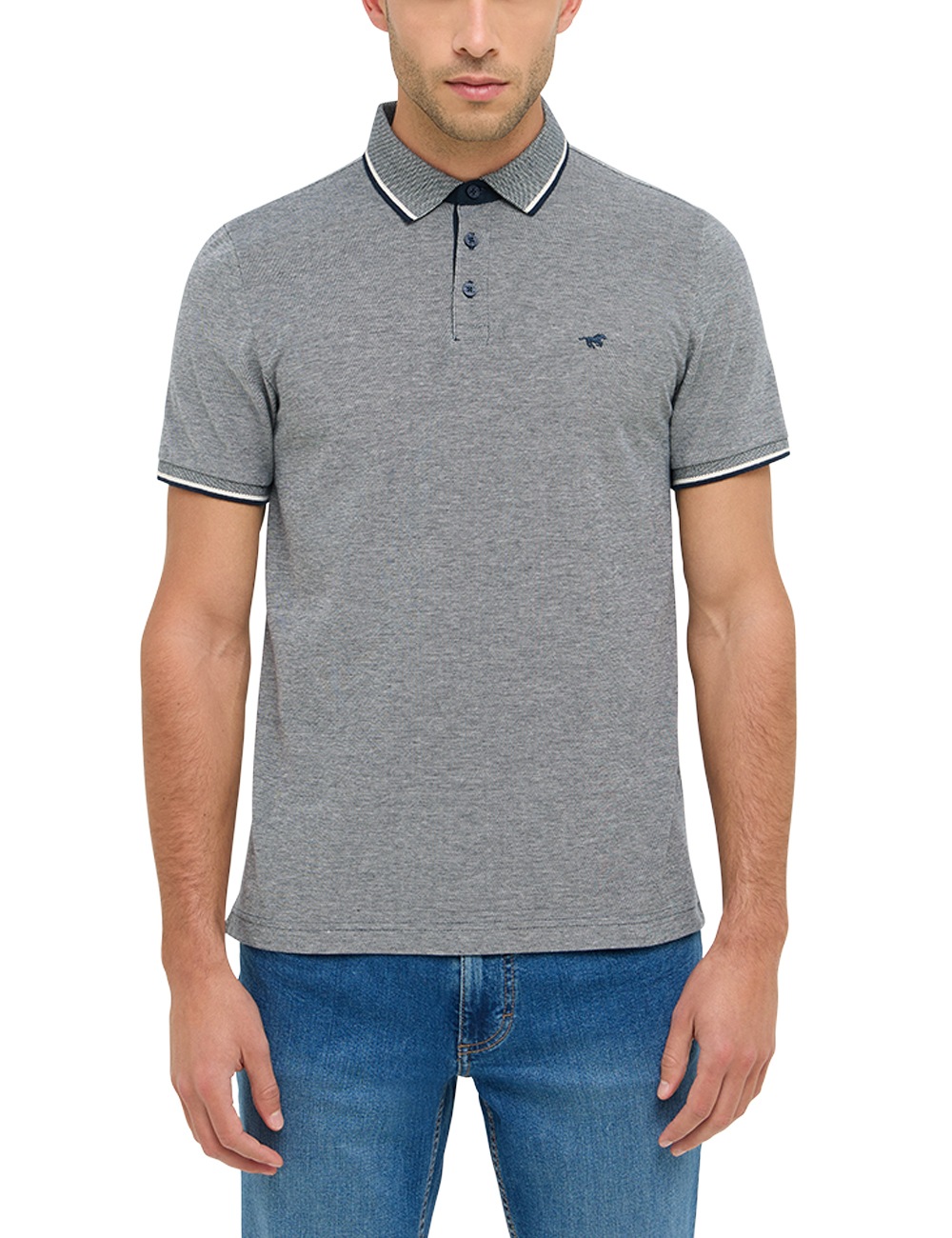MUSTANG Kurzarmshirt "Herren Style Palco" günstig online kaufen