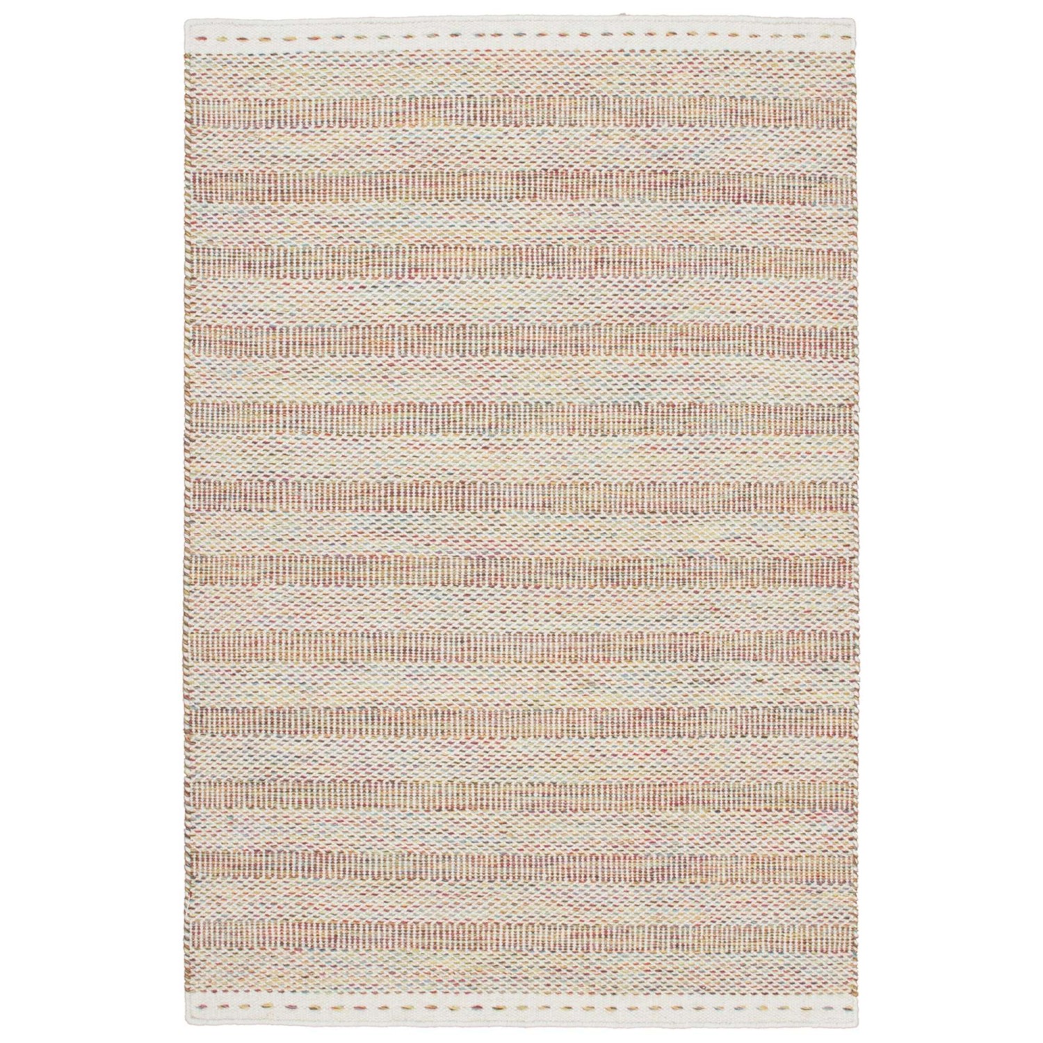 MeGusta Kurzflor Teppich Vintage Modern Multi Wolle 140x200 cm Clara günstig online kaufen