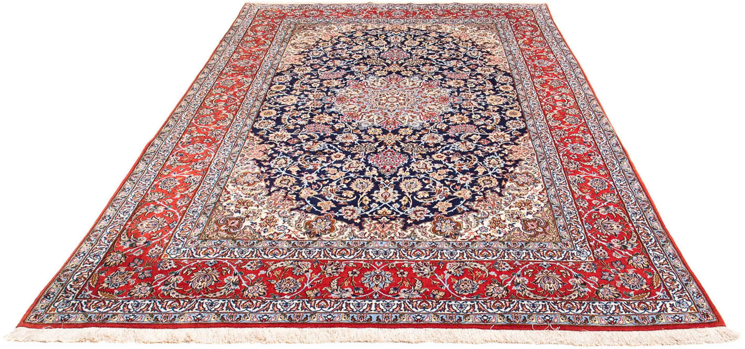 morgenland Orientteppich »Perser - Isfahan - Premium - 310 x 200 cm - rot«, günstig online kaufen