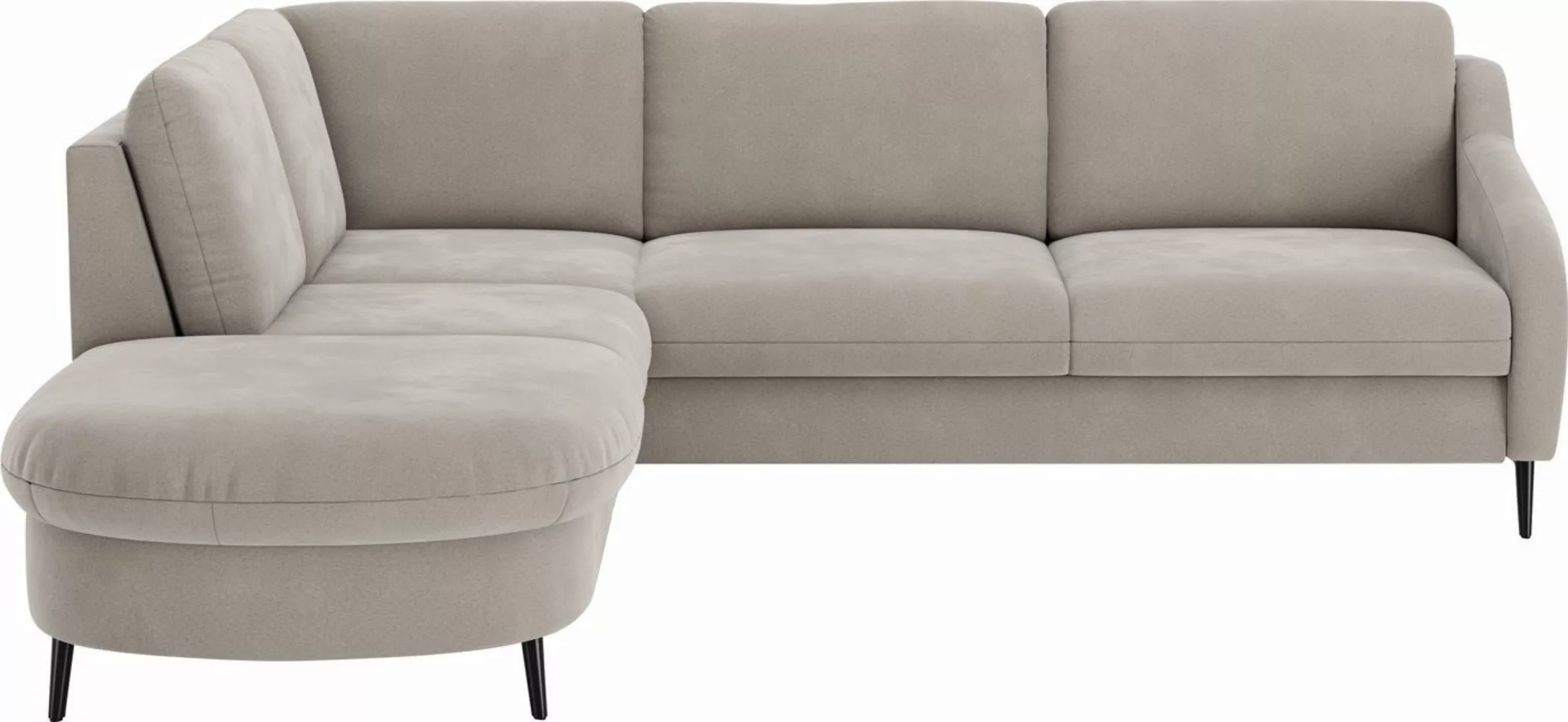 sit&more Ecksofa "Soul L-Form", wahlweise mit Bettfunktion und Bettkasten o günstig online kaufen