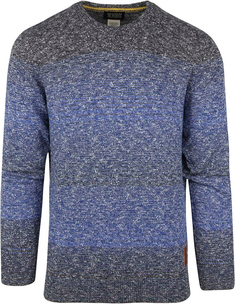 Scotch and Soda Pullover Melange Dunkelblau - Größe XL günstig online kaufen