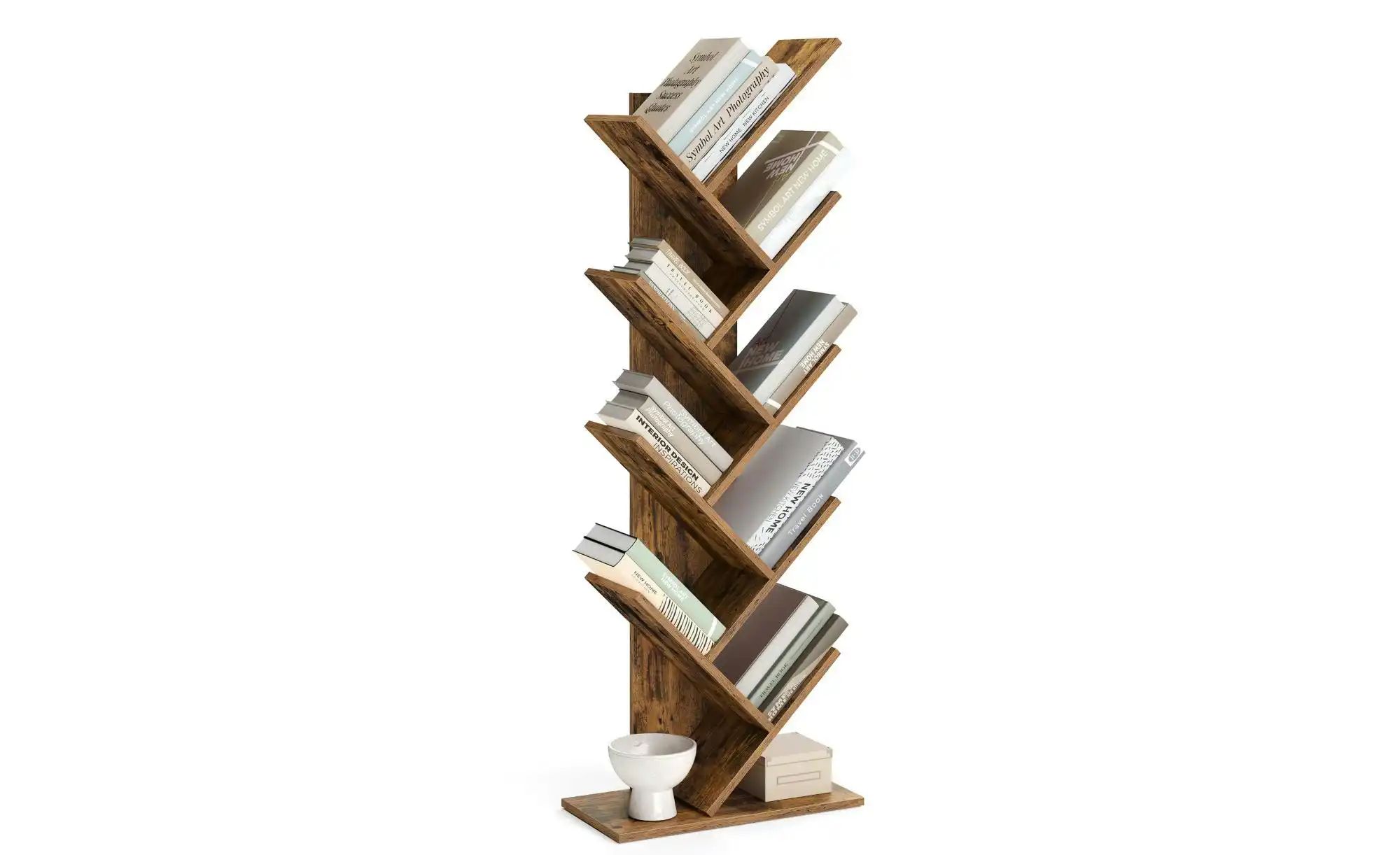Standregal  Koni ¦ braun ¦ Maße (cm): B: 50 H: 141,5 Regale > Bücherregale günstig online kaufen