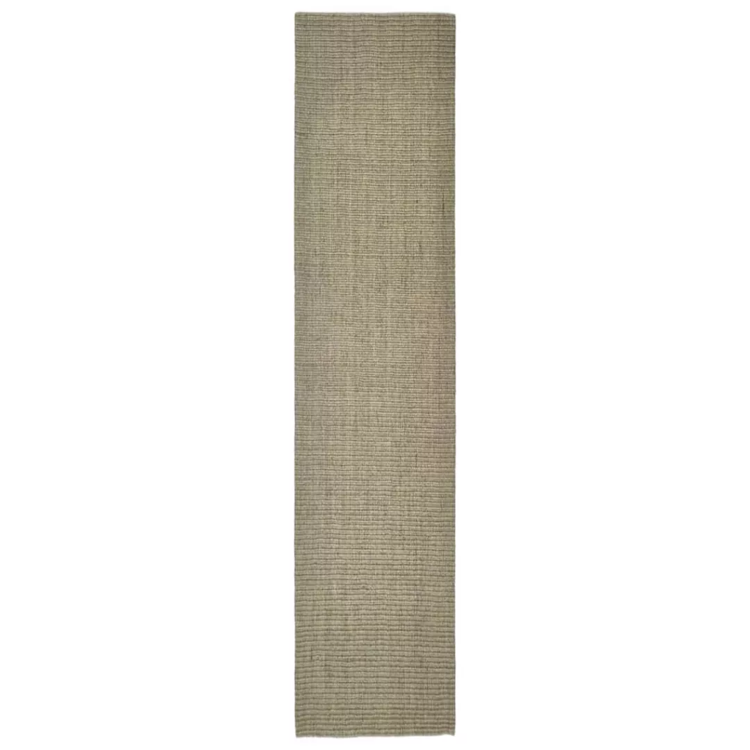 Vidaxl Teppich Natur Sisal 66x300 Cm Taupe günstig online kaufen