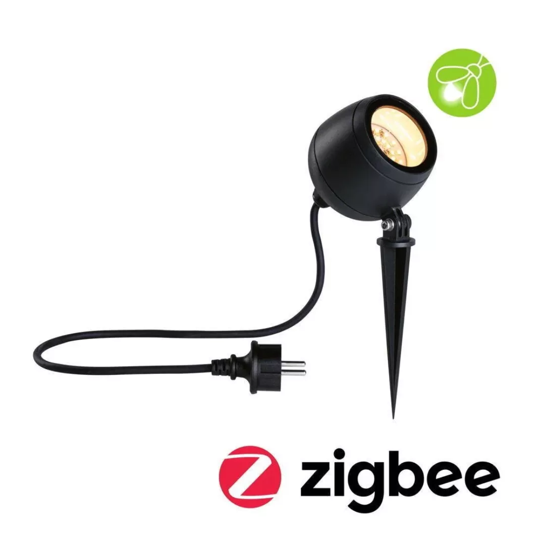 LED Zigbee Erdspießleuchte Kikolo Tunable Warm in Anthrazit 6,2W 400lm IP65 günstig online kaufen