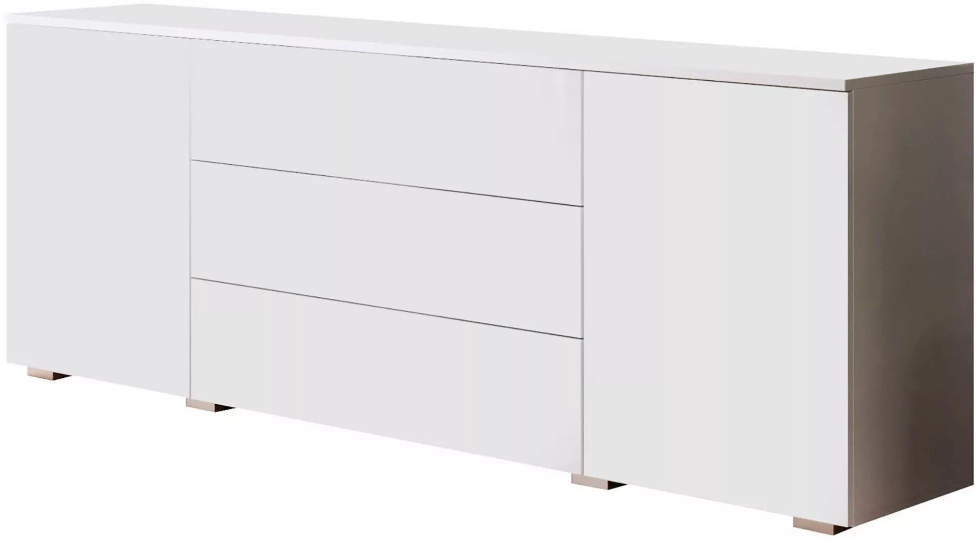 INOSIGN Sideboard "PARIS", (1 St.), Moderne 150cm breite grifflose Kommode, günstig online kaufen