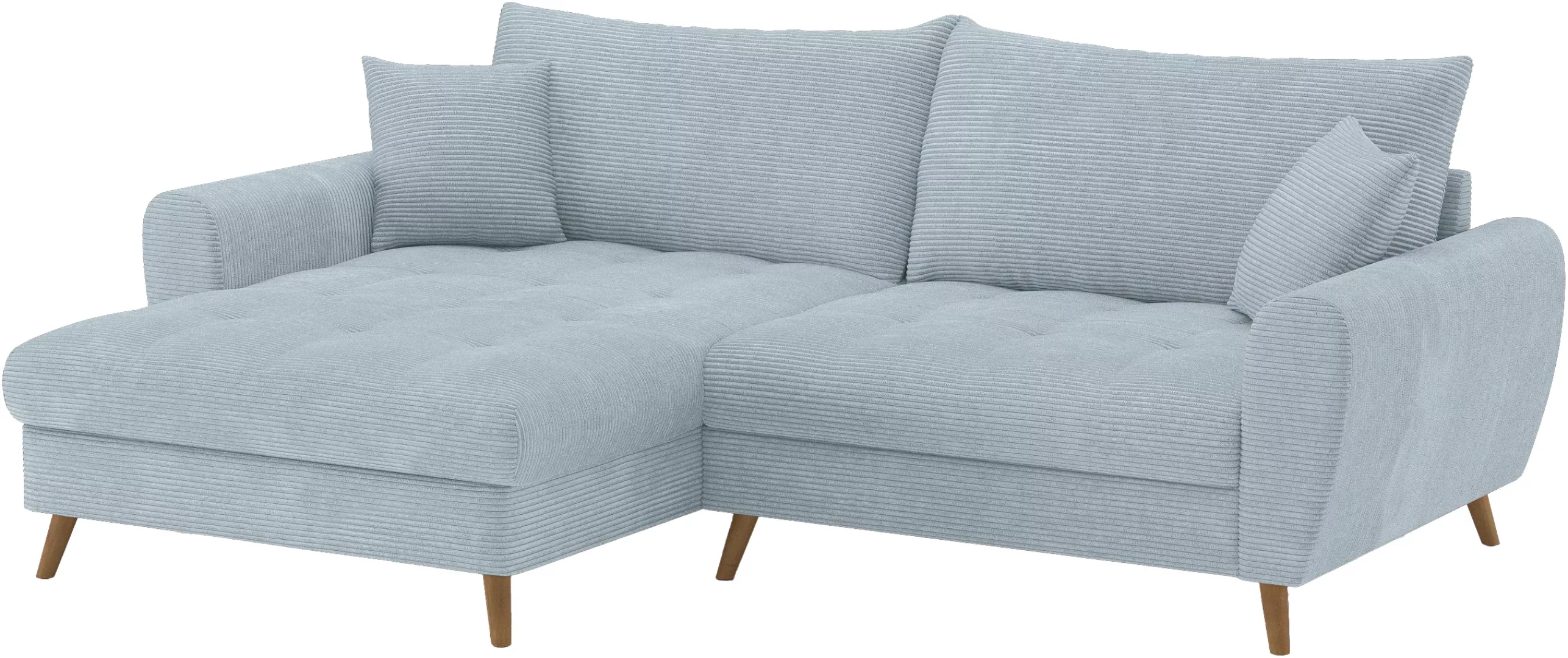 Mr. Couch Ecksofa "Blackburn II L-Form", Wahlweise mit Kaltschaumpolsterung günstig online kaufen