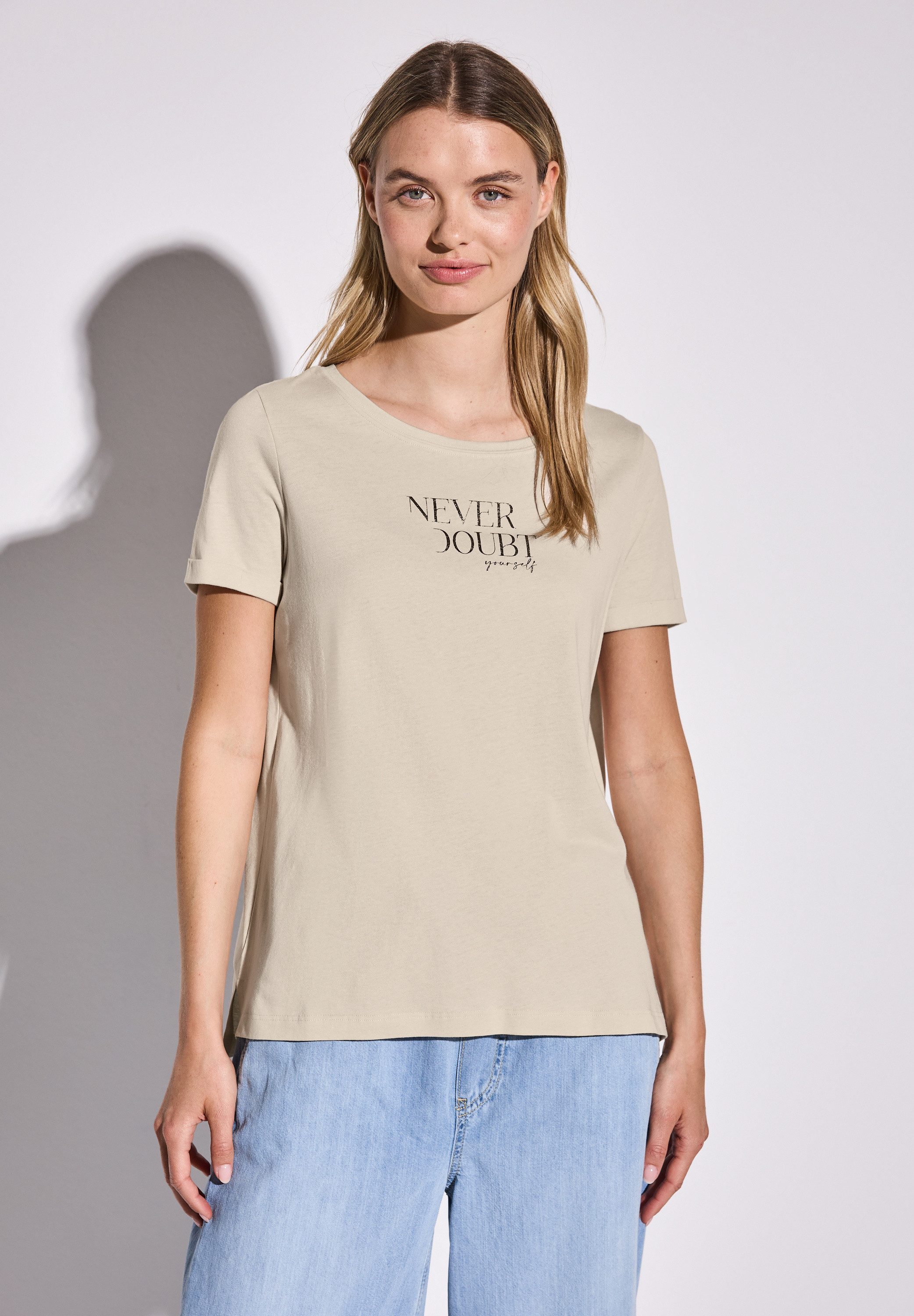 STREET ONE T-Shirt, mit Rundhalsausschnitt günstig online kaufen