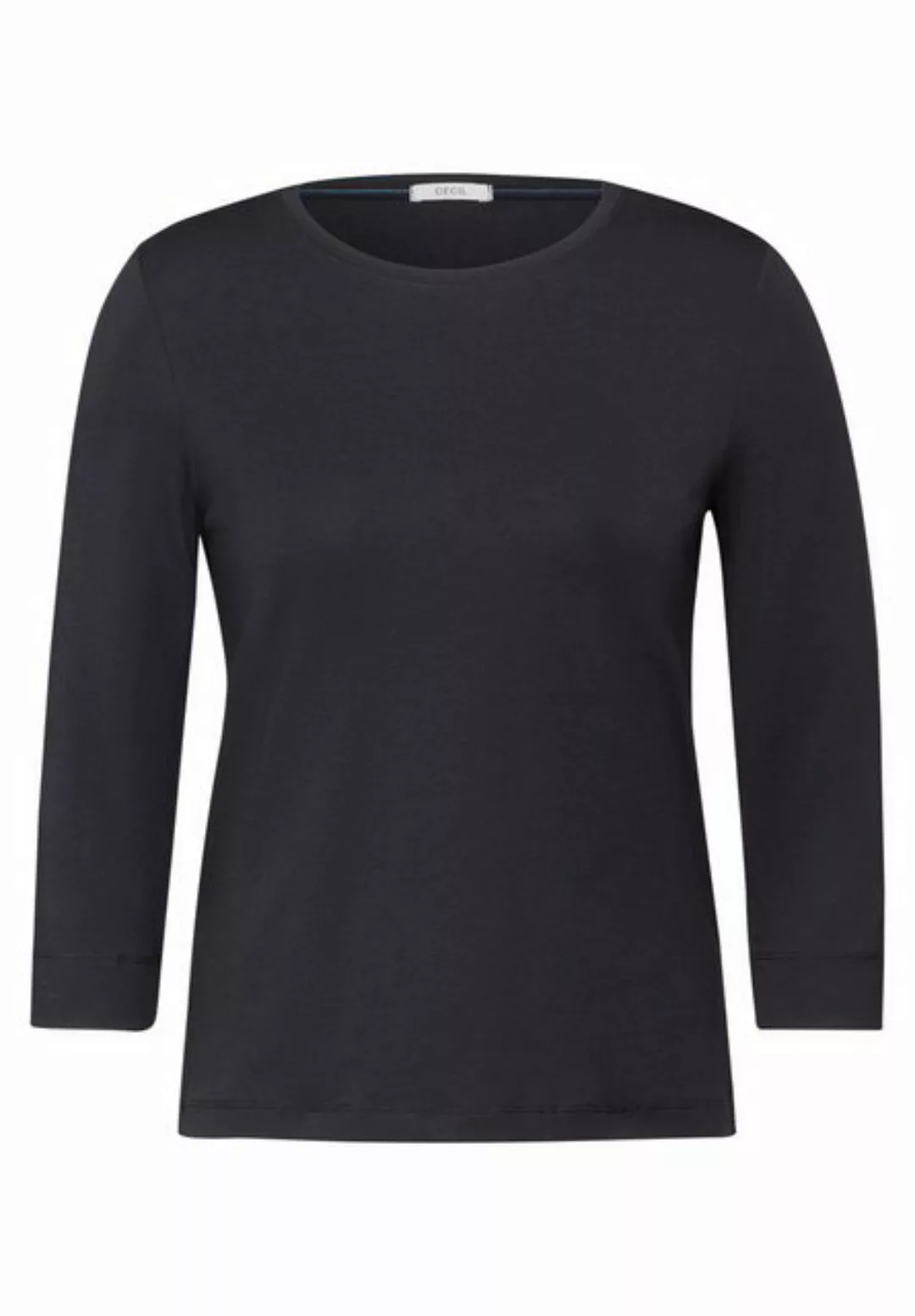 Cecil Langarmshirt - Basic Shirt - 3/4 - Arm - Sweatshirt günstig online kaufen