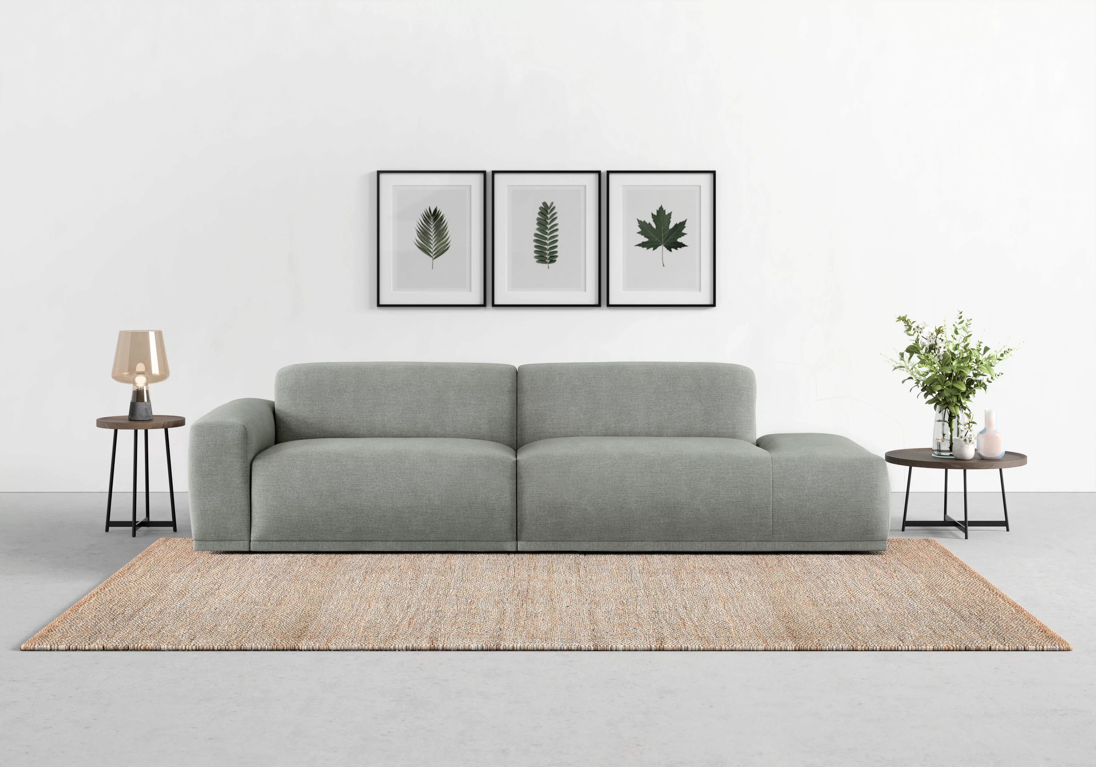TRENDMANUFAKTUR Big-Sofa "Braga, mit hochwertigem Kaltschaum, Megasofa, in günstig online kaufen