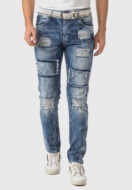 Cipo & Baxx 5-Pocket-Jeans "Jeans", im Used-Look günstig online kaufen