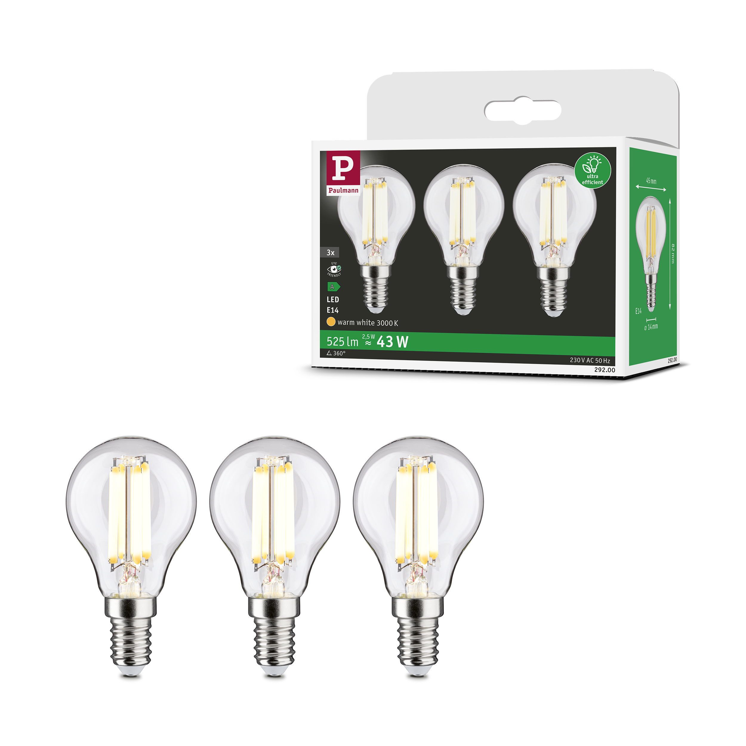 Paulmann LED-Leuchtmittel Eco-Line Filament 230V LED günstig online kaufen